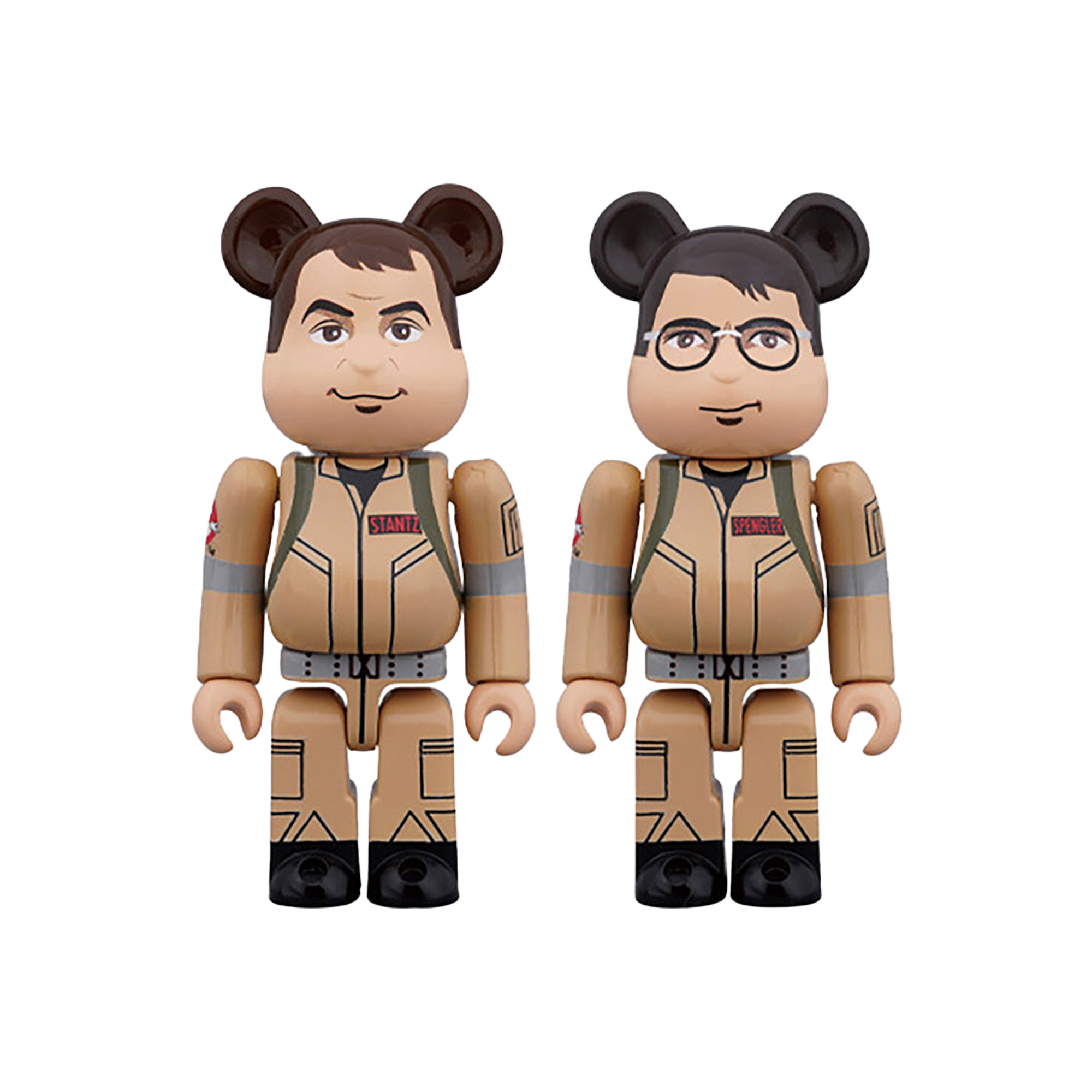 BE@RBRICK GHOSTBUSTERS 100％ 2PC SET Raymond Stantz/Egon Spengler