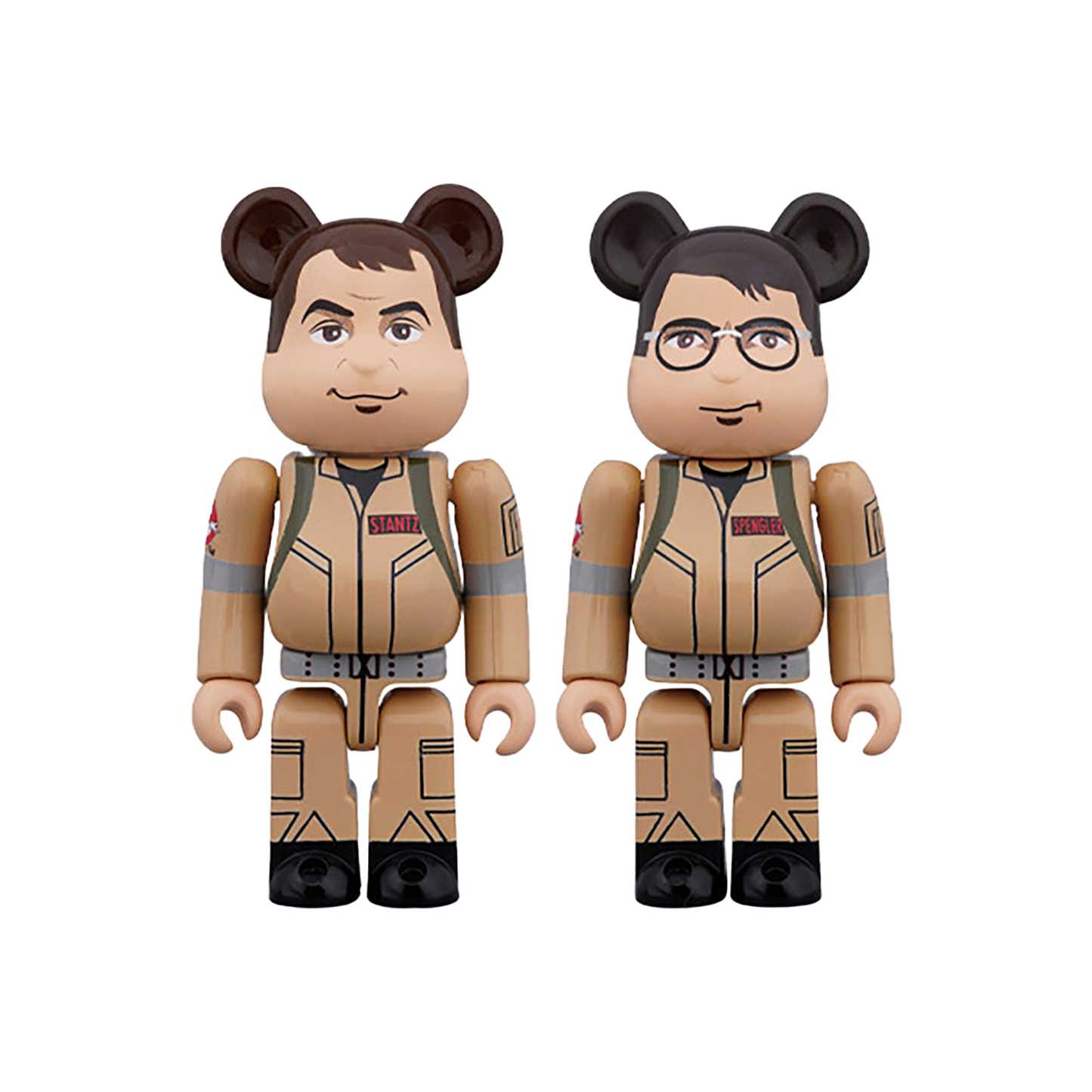 BE@RBRICK GHOSTBUSTERS 100％ 2PC SET Raymond Stantz/Egon Spengler