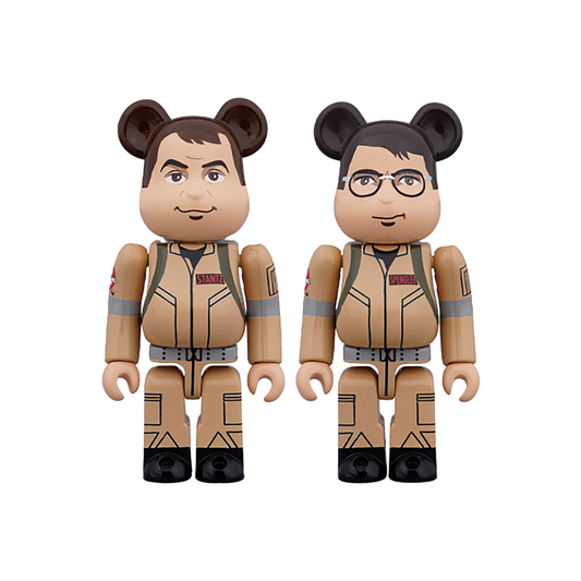BE@RBRICK GHOSTBUSTERS 100％ 2PC SET Raymond Stantz/Egon Spengler