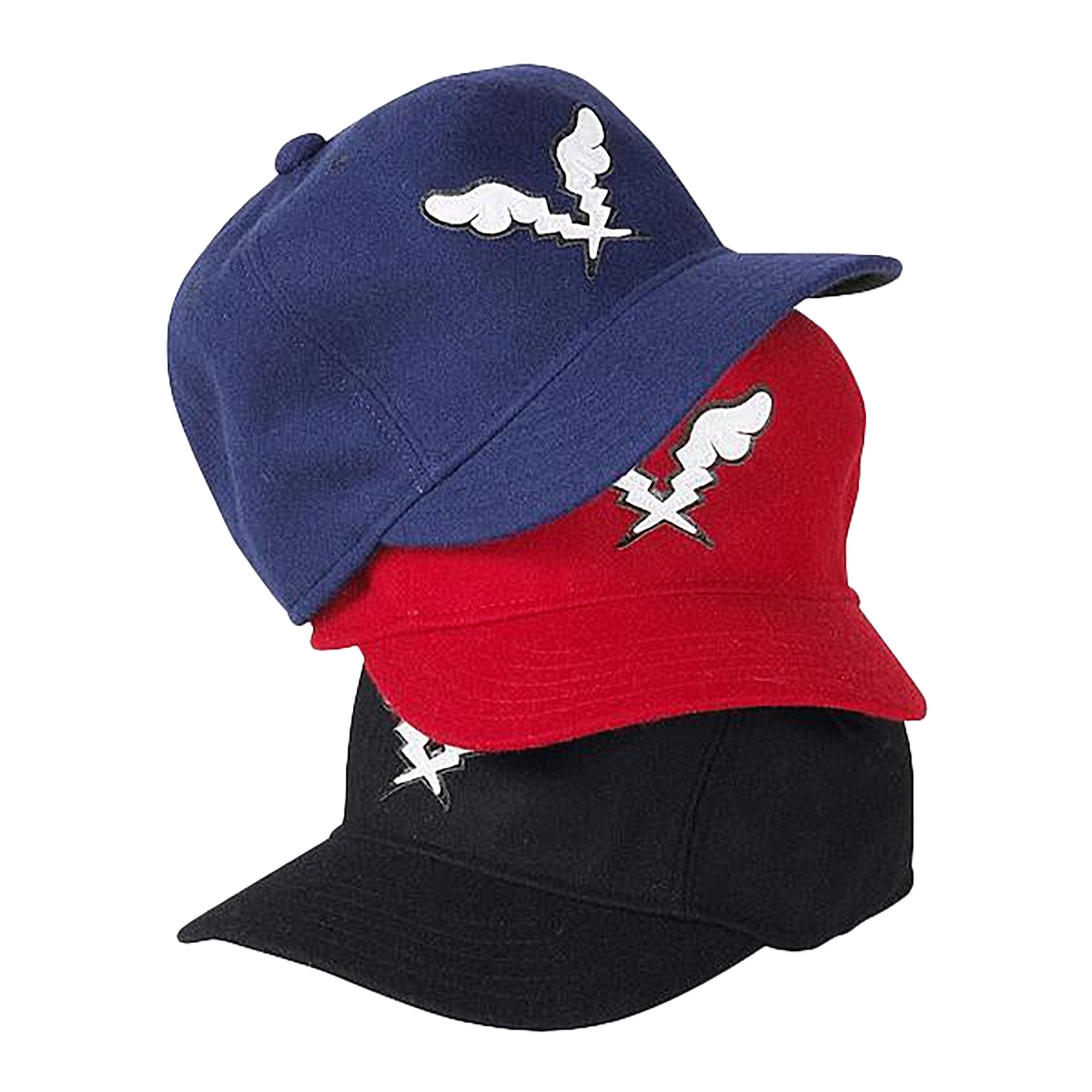 D*FACE MELTON BB CAP WING