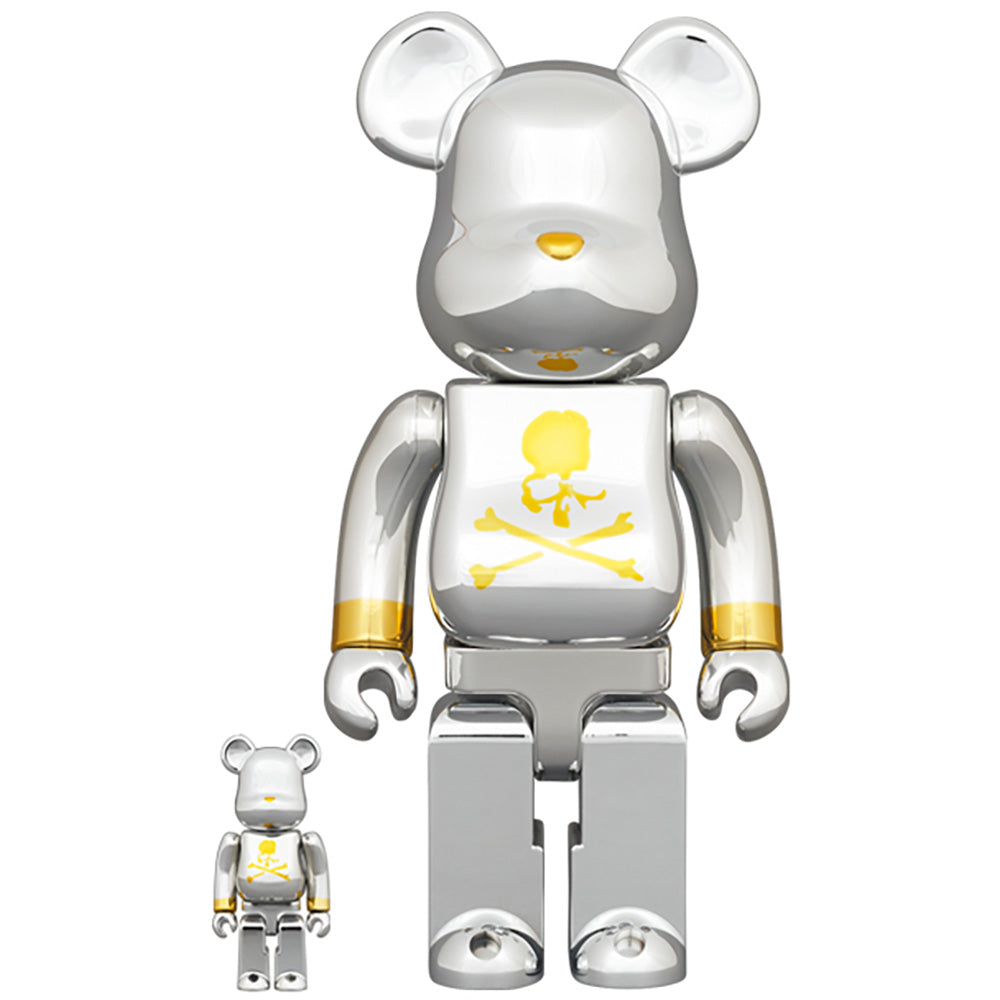 BE@RBRICK mastermind JAPAN SILVER 100％ & 400％_0