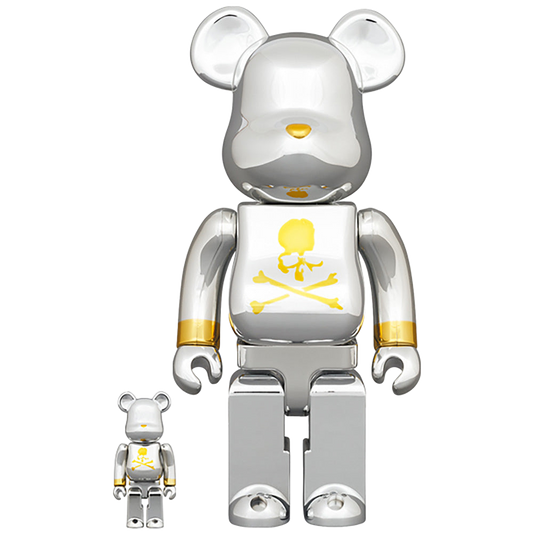 BE@RBRICK mastermind JAPAN SILVER 100％ & 400％