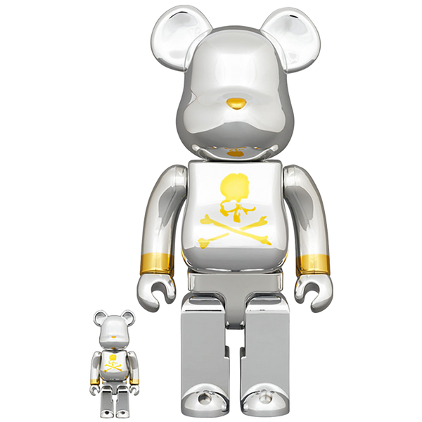 BE@RBRICK mastermind JAPAN SILVER 100％ & 400％ | MEDICOM TOY