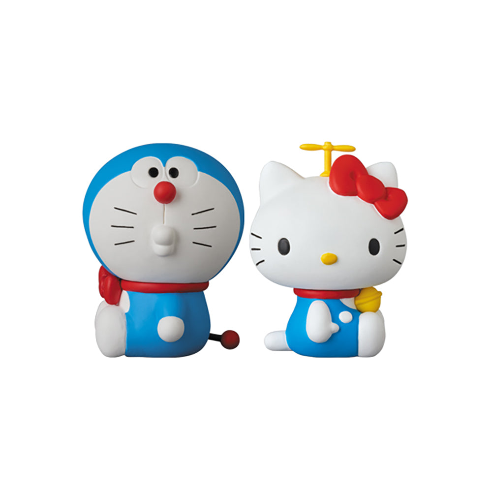 UDF DORAEMON meets HELLO KITTY DORAEMON × HELLO KITTY（2体セット）_0