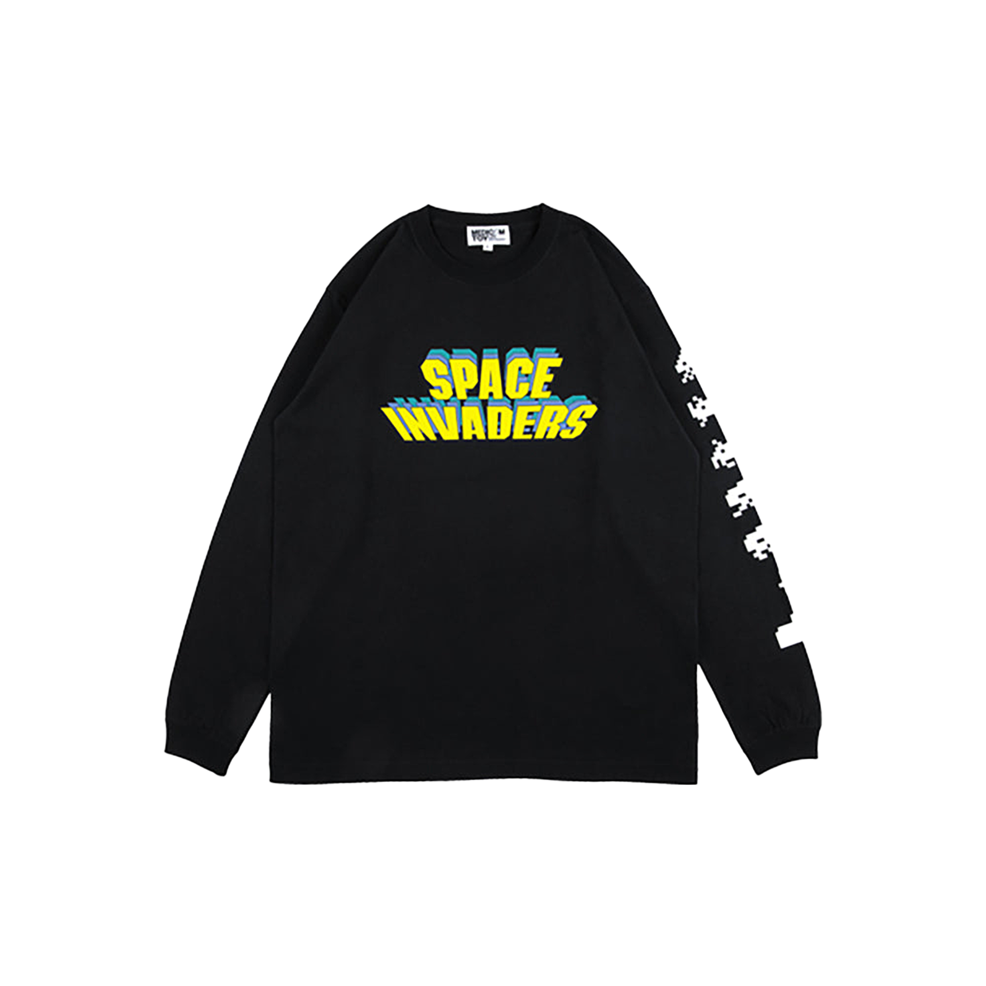 MLE SPACE INVADERSシリーズ LONG SLEEVE TEE "SPACE INVADERS"