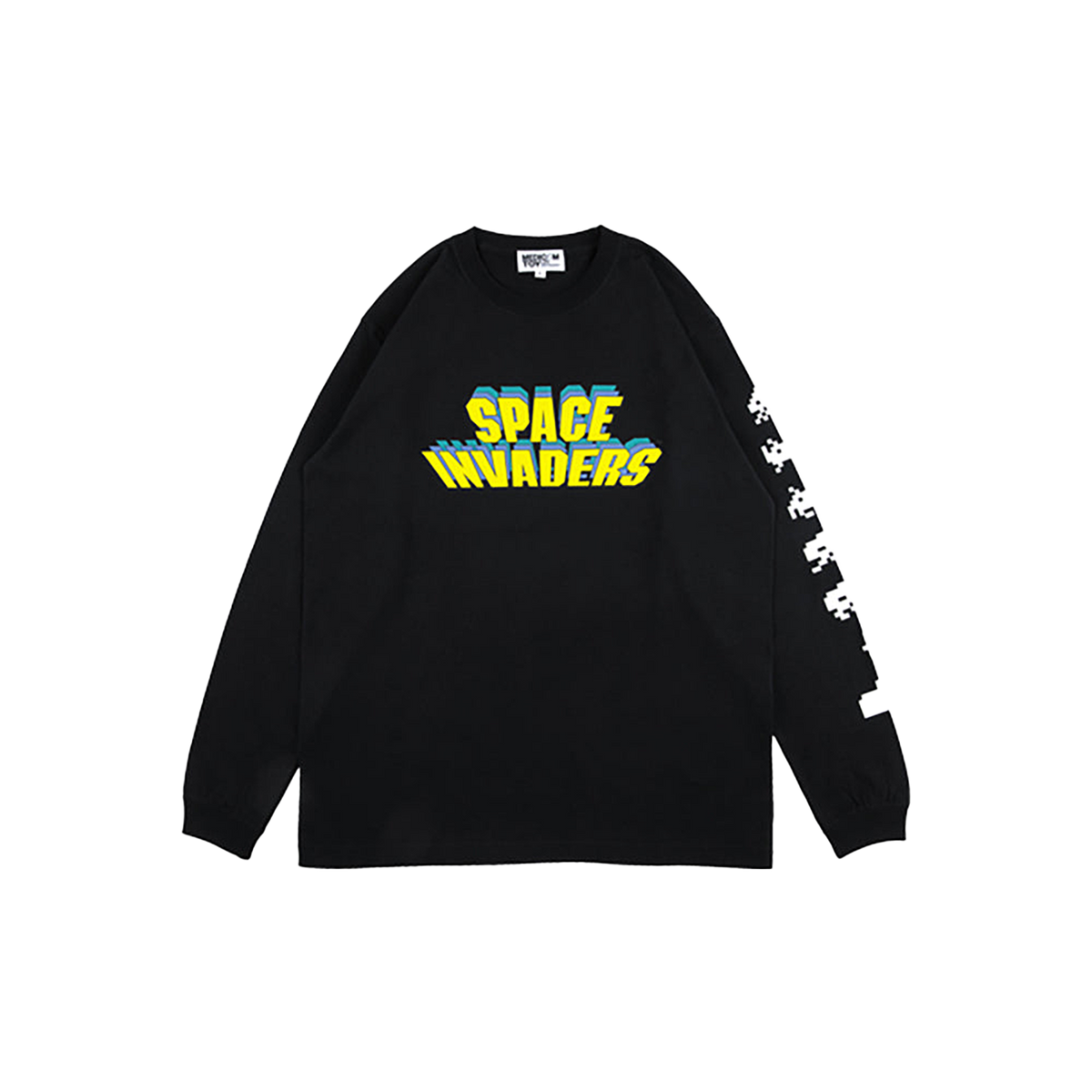 MLE SPACE INVADERSシリーズ LONG SLEEVE TEE "SPACE INVADERS"