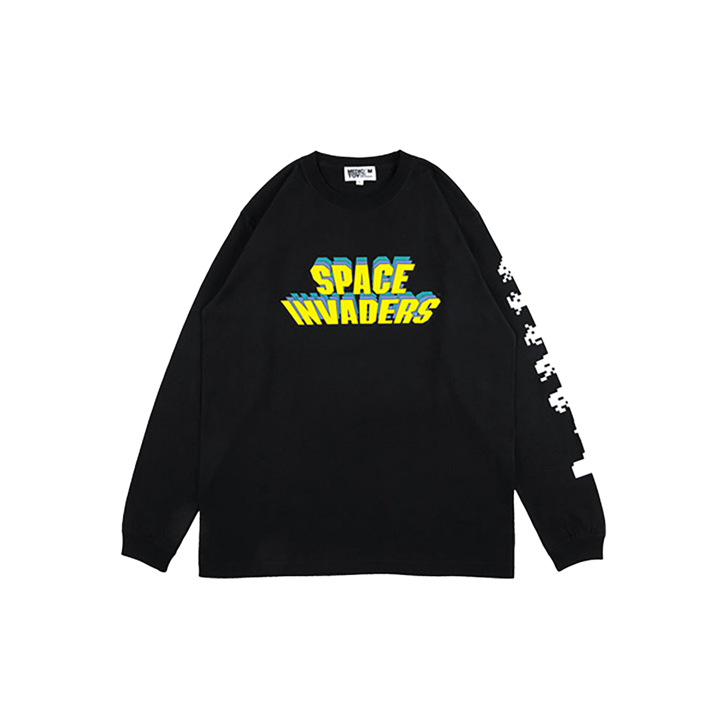 MLE SPACE INVADERSシリーズ LONG SLEEVE TEE "SPACE INVADERS"
