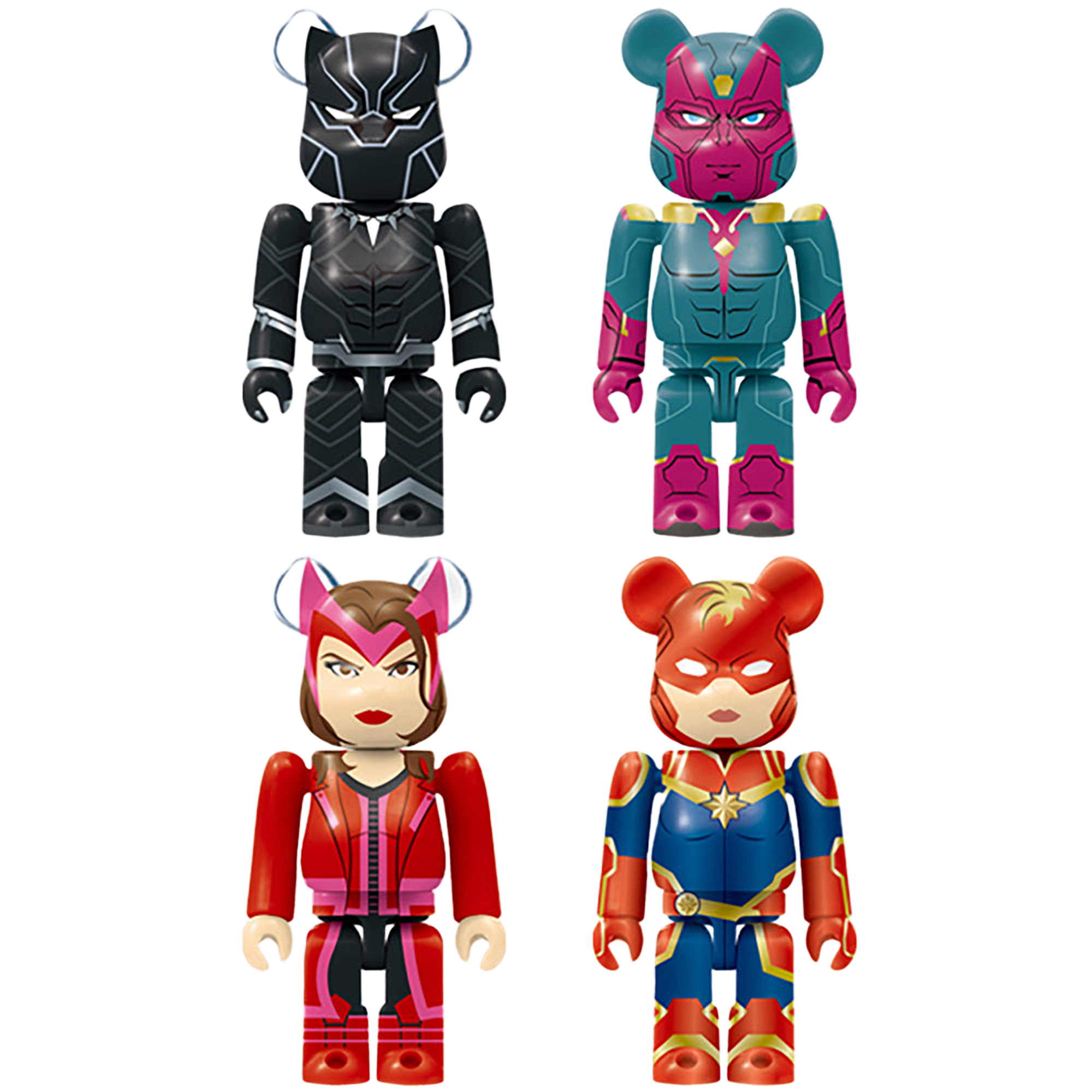 値下げ！陳列棚付き！MARVEL/Happyくじ【BE@RBRICK】2021 MARVEL／Happyくじ 「BE@RBRICK」 2021 | MEDICOM TOY OFFICIAL STORE