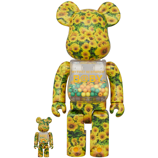 MY FIRST BE@RBRICK SUNFLOWER 100％ & 400％