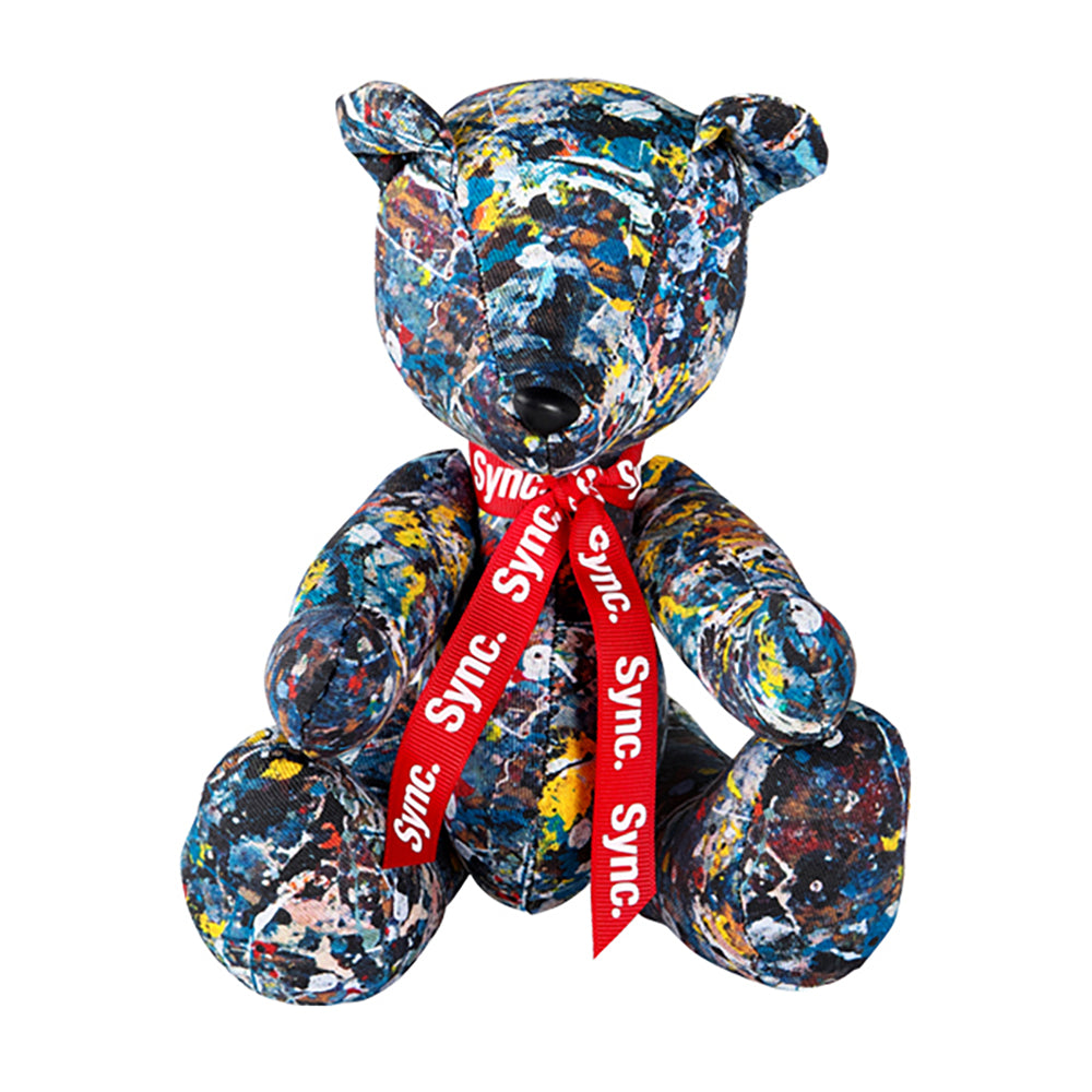 TEDDY BEAR "JACKSON POLLOCK STUDIO"_0
