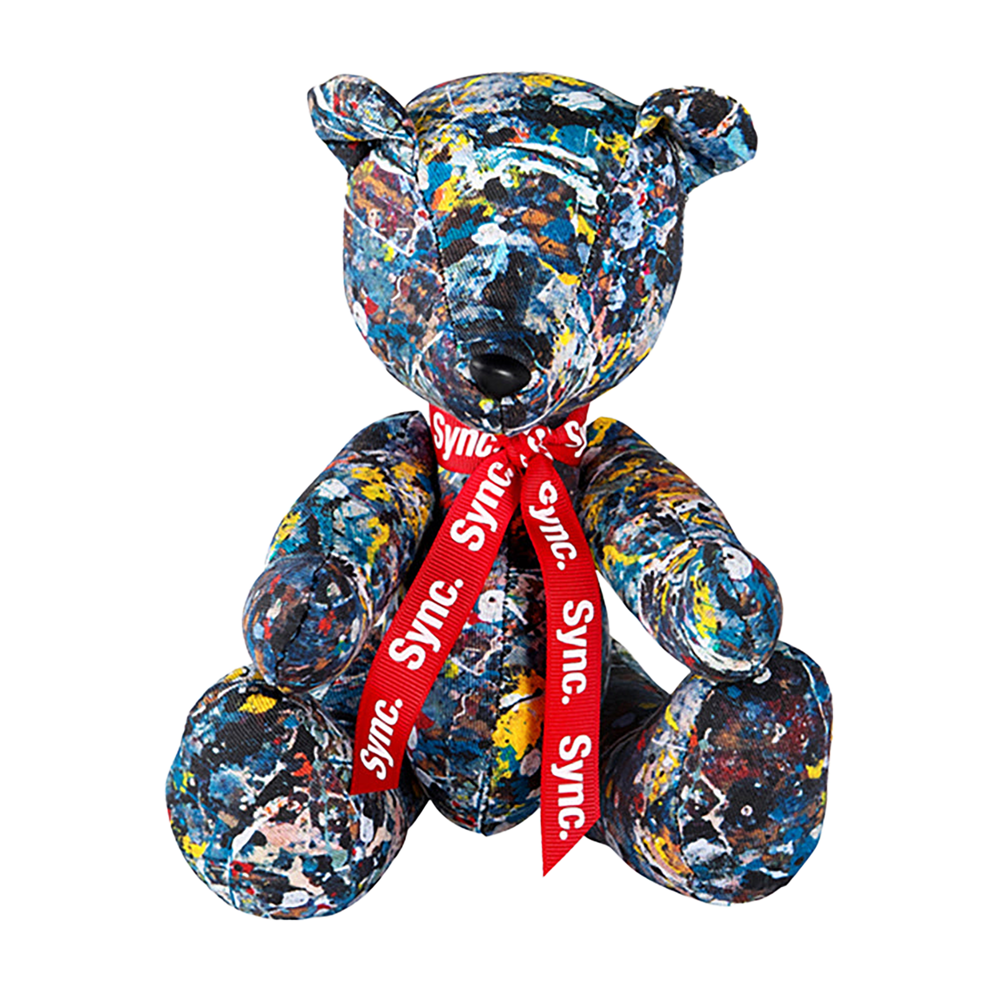 TEDDY BEAR "JACKSON POLLOCK STUDIO"