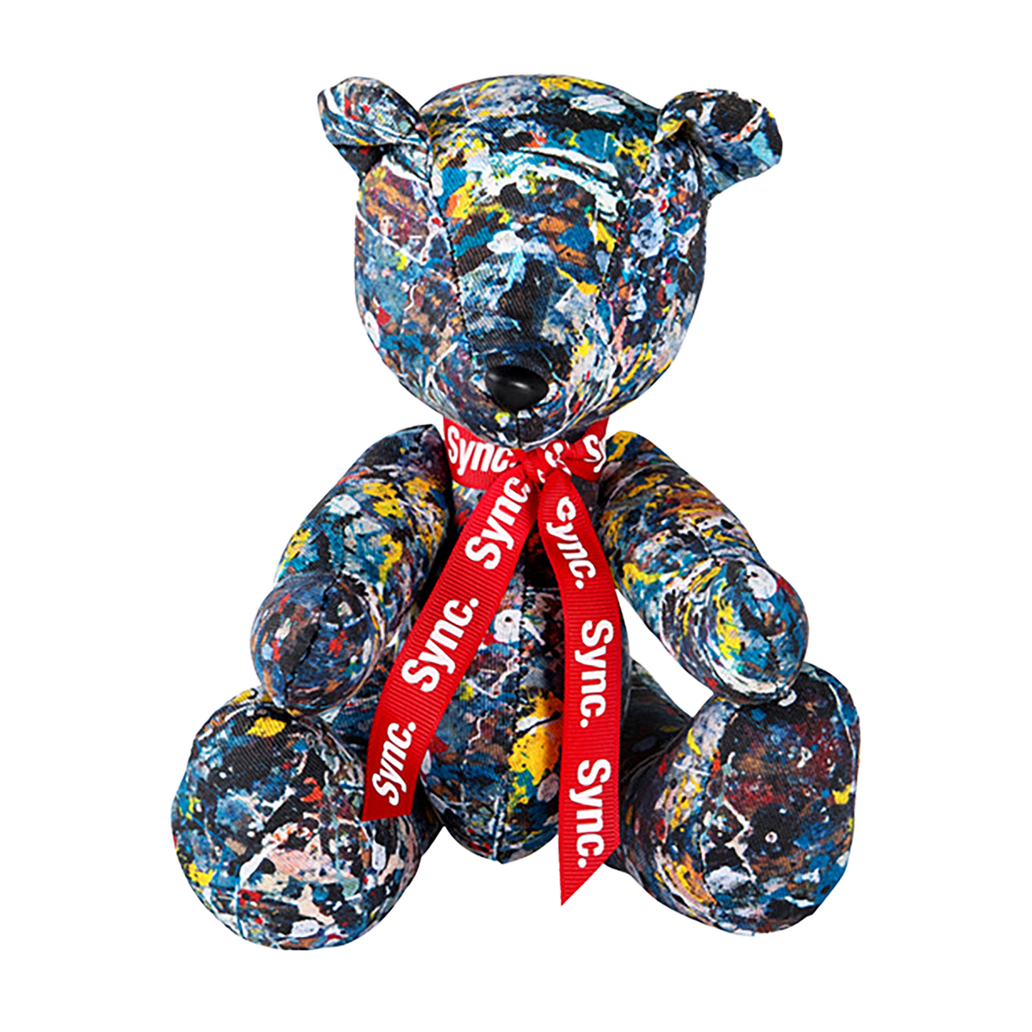 TEDDY BEAR "JACKSON POLLOCK STUDIO"