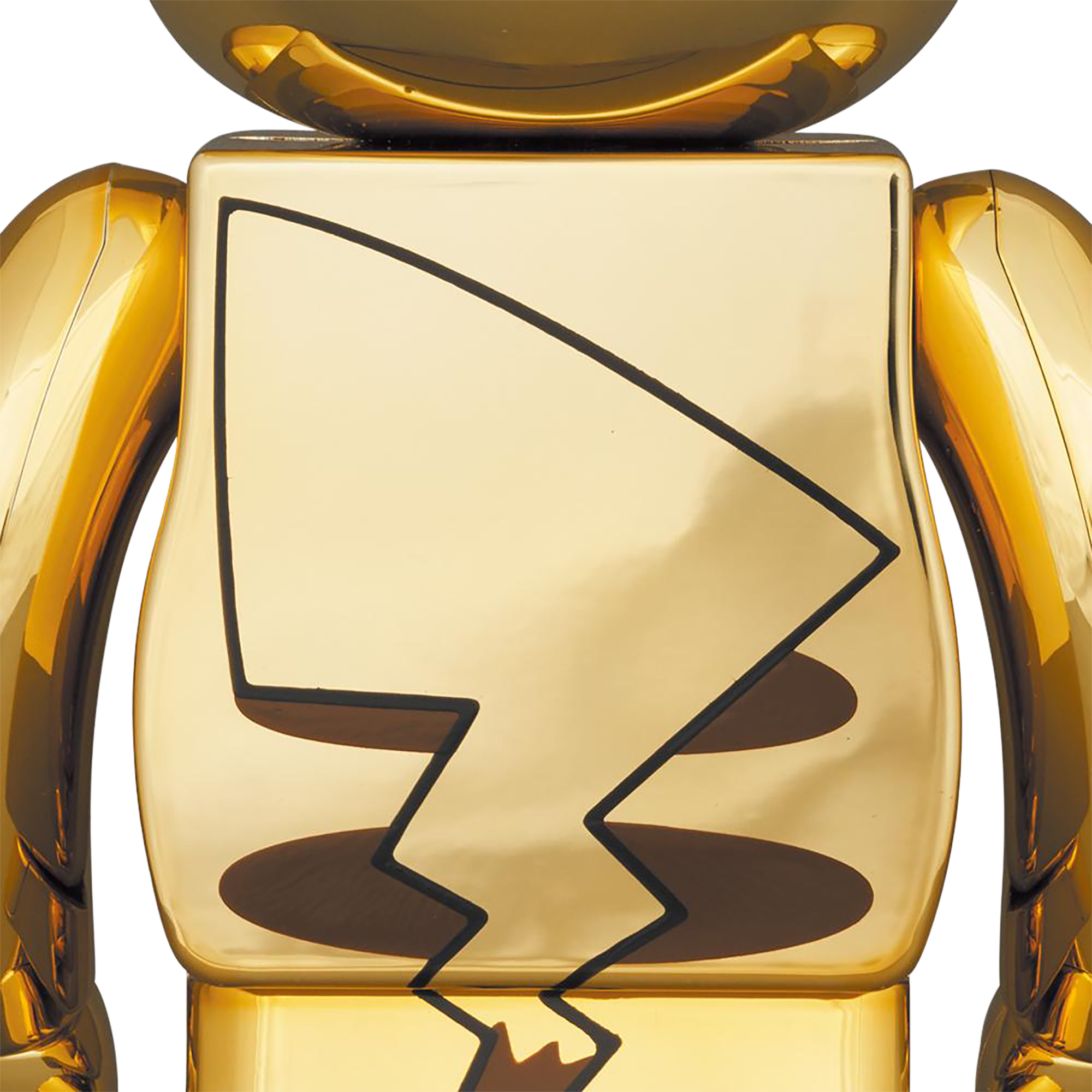 BE@RBRICK Pikachu GOLD CHROME Ver.100％ & 400％