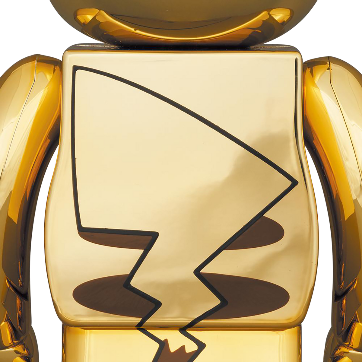 BE@RBRICK Pikachu GOLD CHROME Ver.100％ & 400％