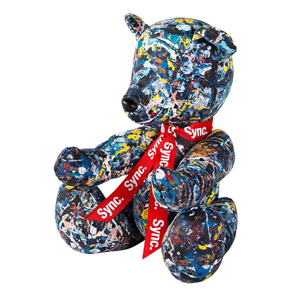 TEDDY BEAR "JACKSON POLLOCK STUDIO"_1