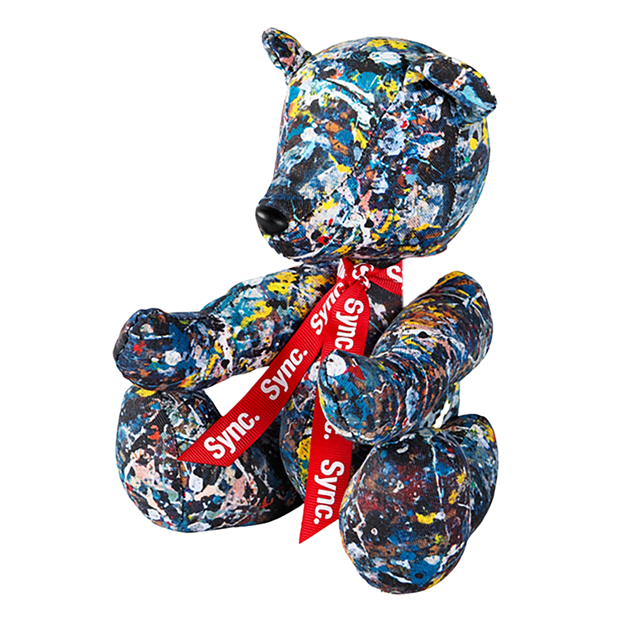 TEDDY BEAR "JACKSON POLLOCK STUDIO"