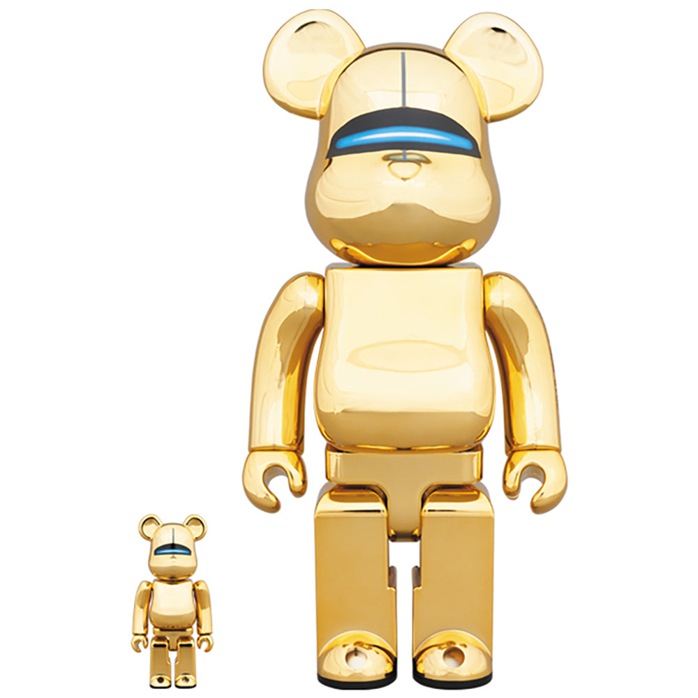 SORAYAMA SEXY ROBOT GOLD BE@RBRICK 100％ & 400％_0