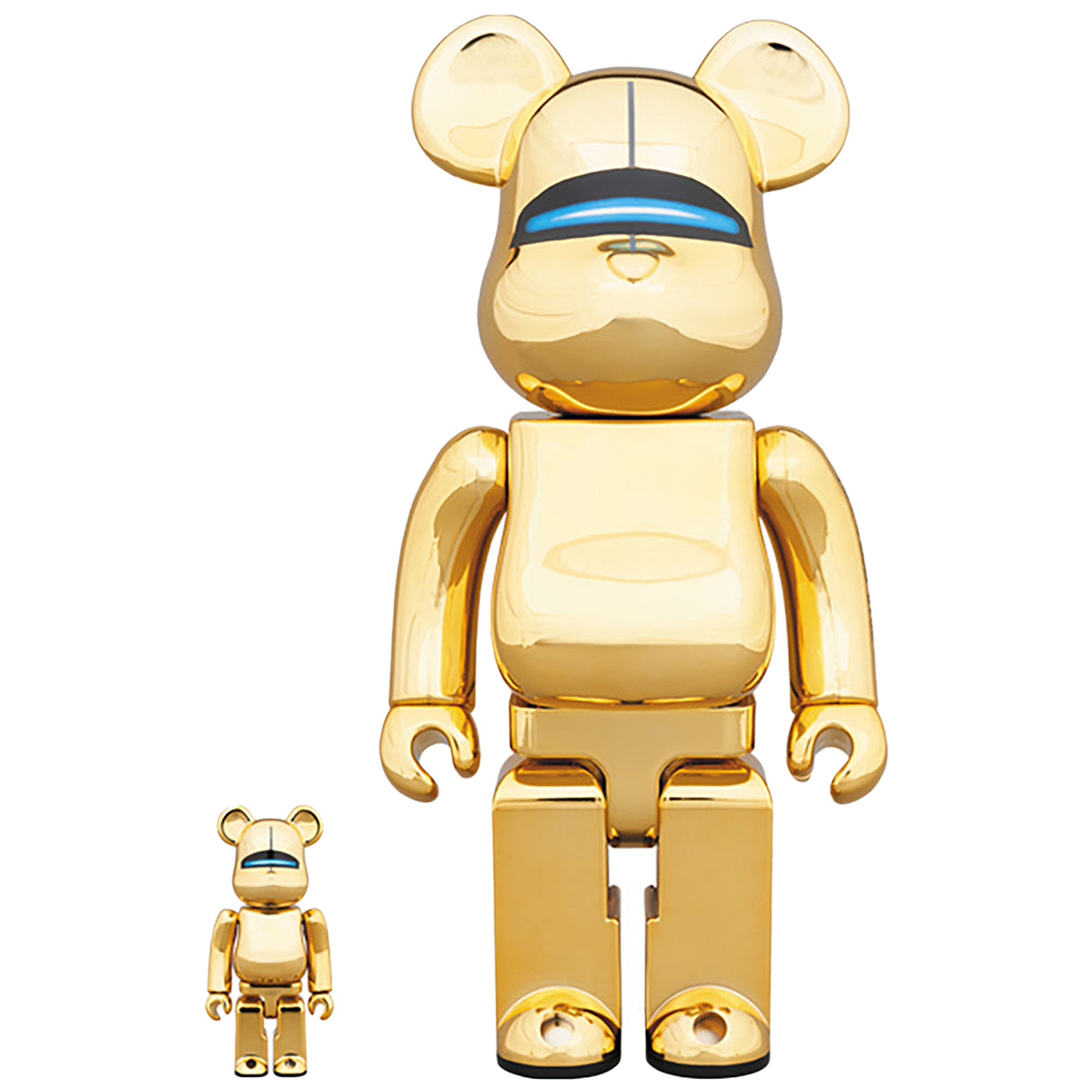 SORAYAMA SEXY ROBOT GOLD BE@RBRICK 100％ & 400％
