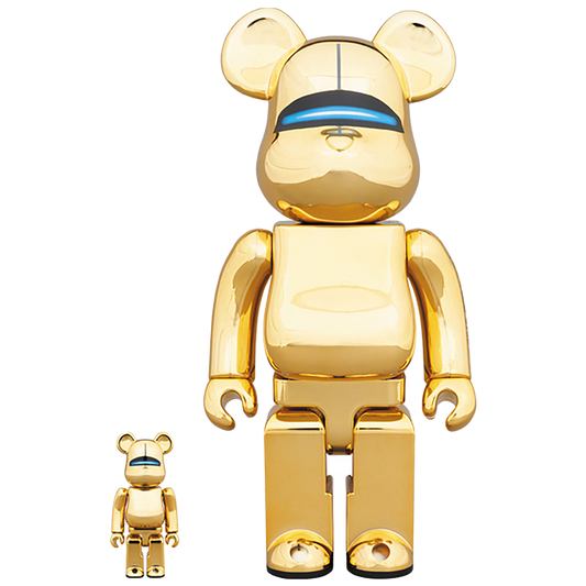 SORAYAMA SEXY ROBOT GOLD BE@RBRICK 100％ & 400％