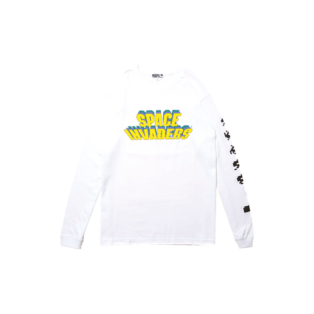 MLE SPACE INVADERSシリーズ LONG SLEEVE TEE "SPACE INVADERS"_3