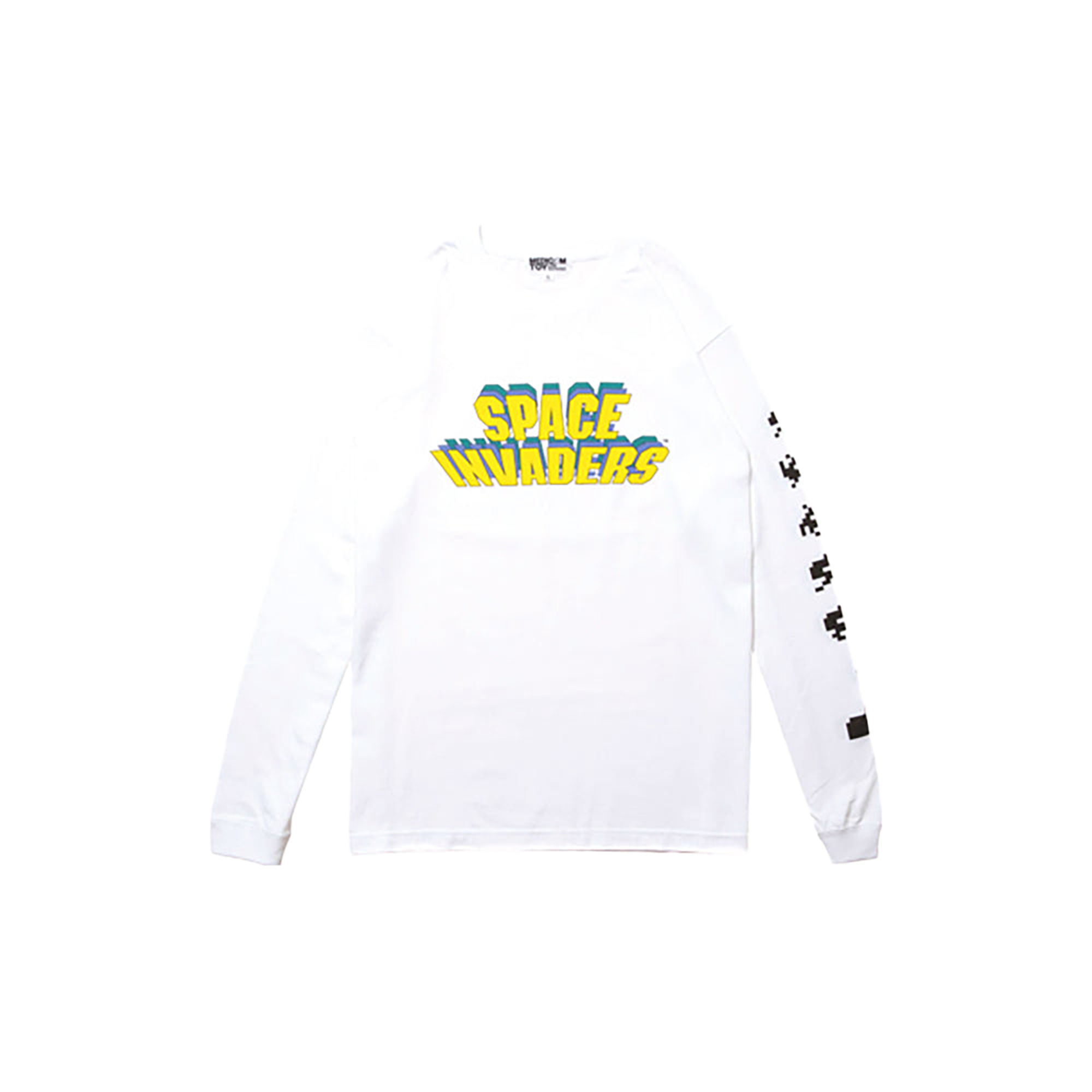 MLE SPACE INVADERSシリーズ LONG SLEEVE TEE "SPACE INVADERS"