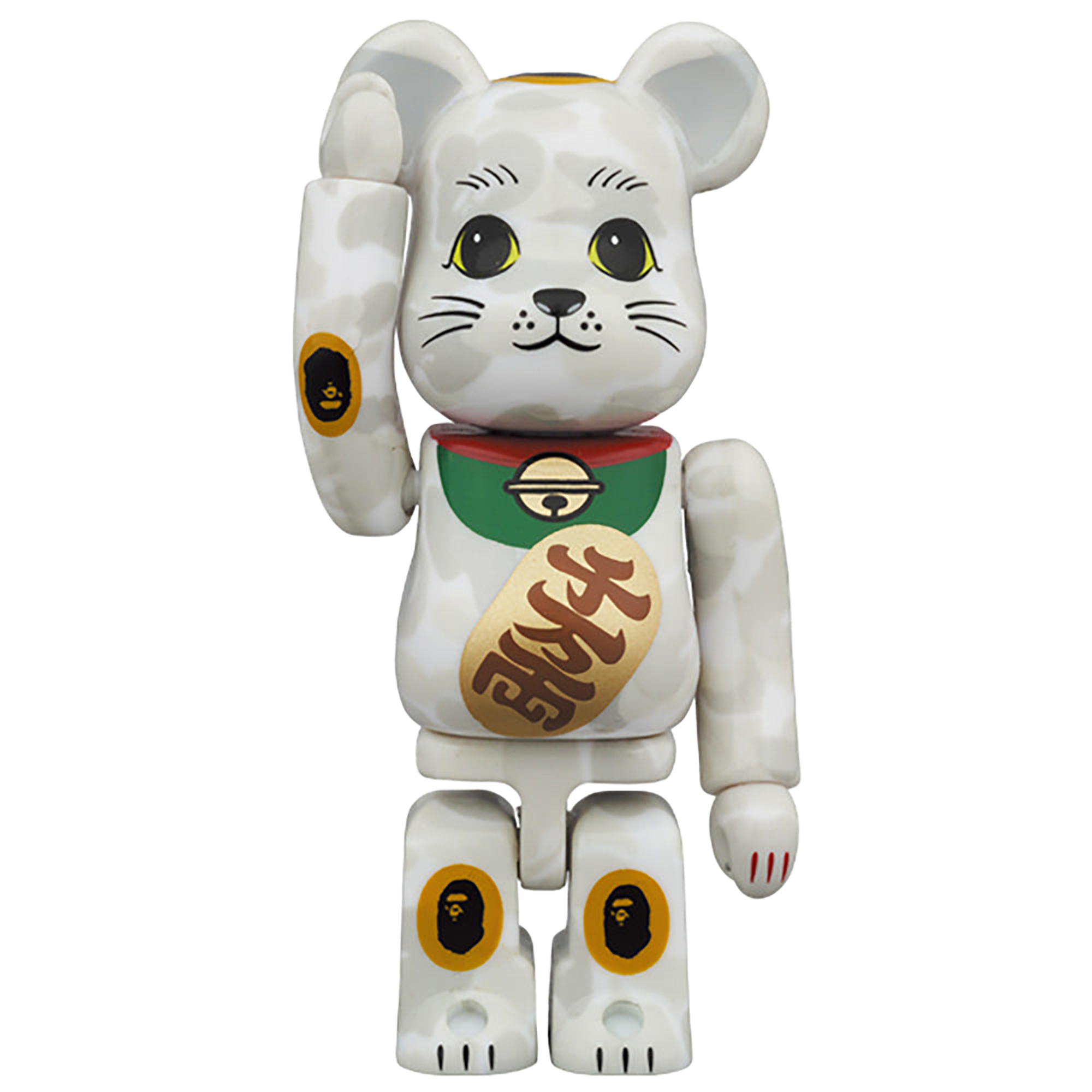 BE@RBRICK BAPE(R) 招き猫 & 達磨 100％ 2PACK