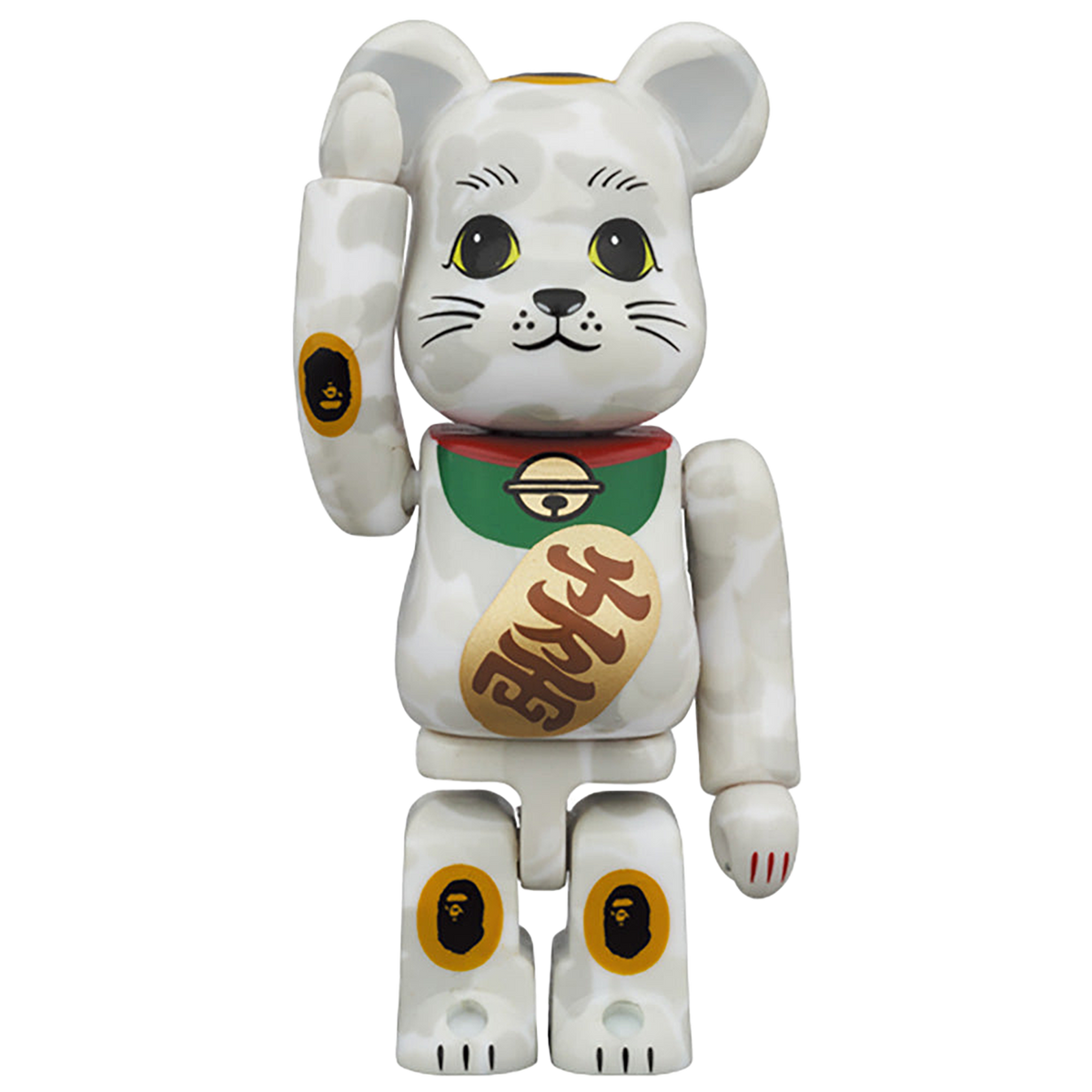 BE@RBRICK BAPE(R) 招き猫 & 達磨 100％ 2PACK