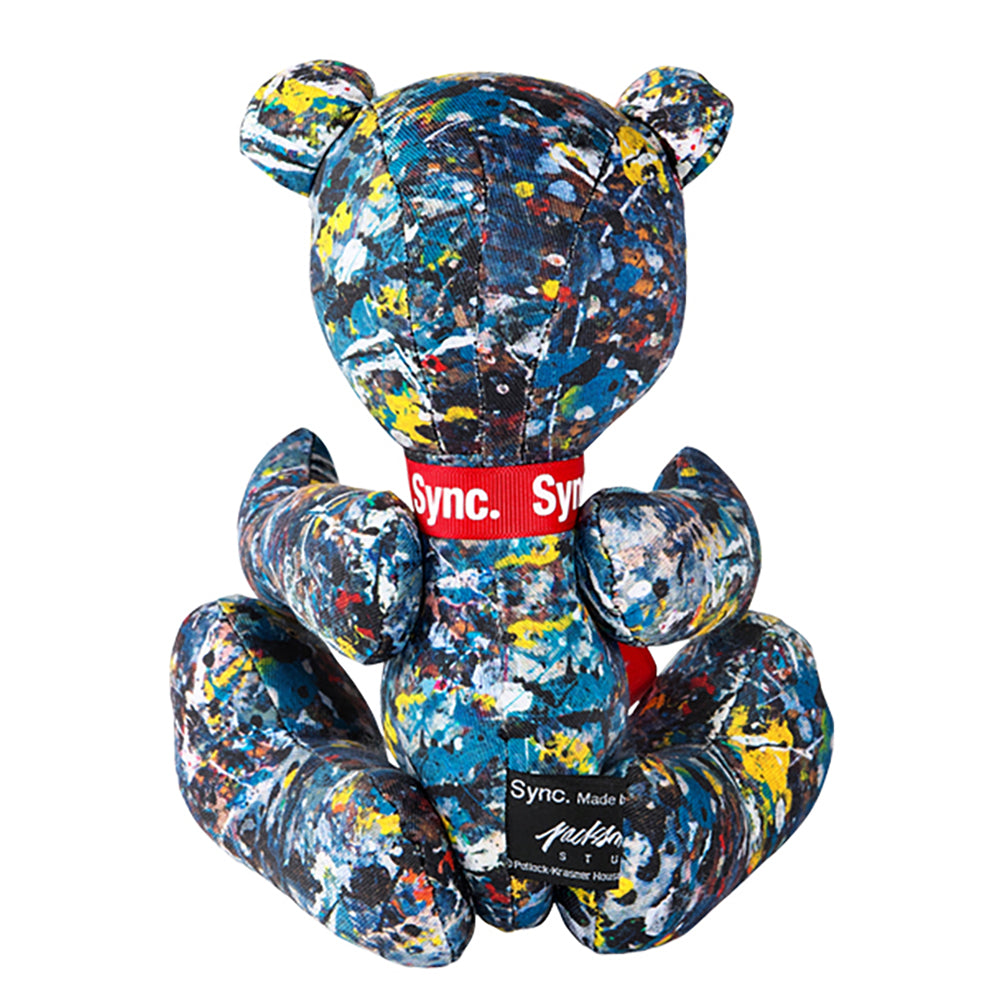 TEDDY BEAR "JACKSON POLLOCK STUDIO"_2