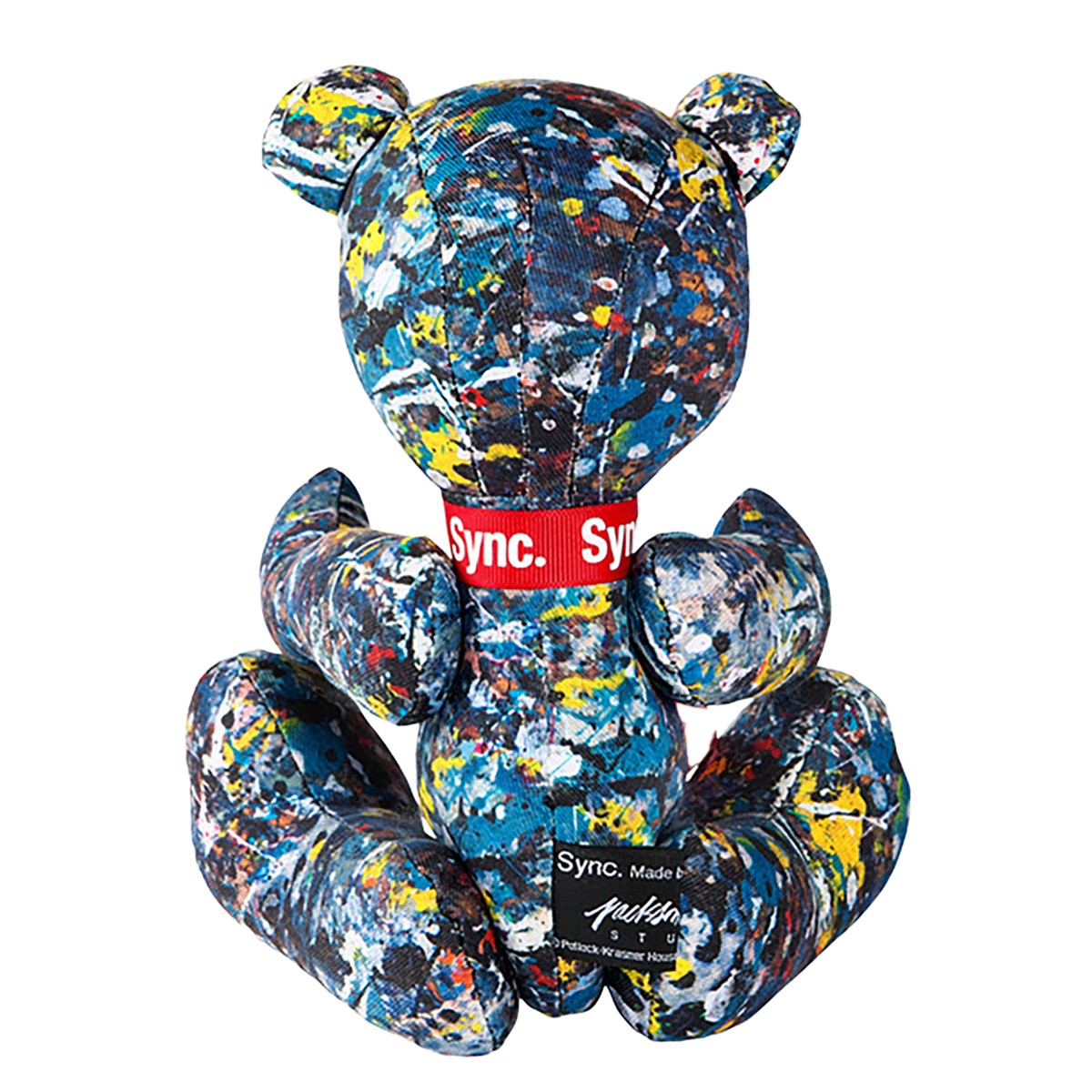 TEDDY BEAR "JACKSON POLLOCK STUDIO"