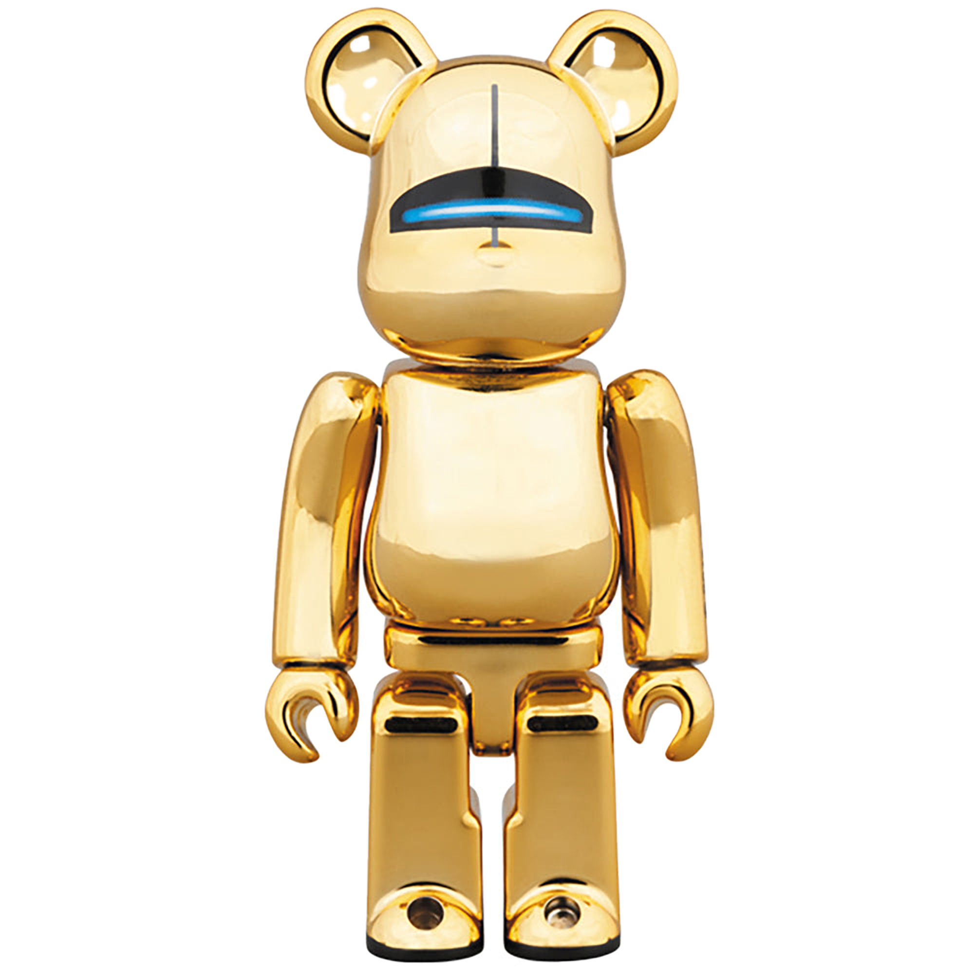 SORAYAMA SEXY ROBOT GOLD BE@RBRICK 100％ & 400％