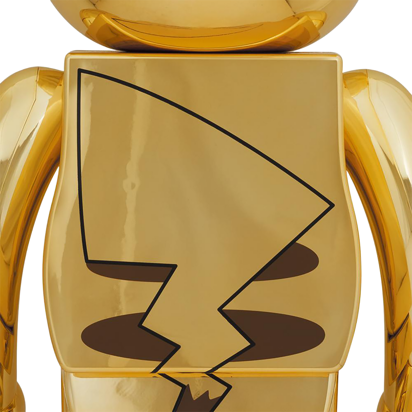 BE@RBRICK Pikachu GOLD CHROME Ver.1000％