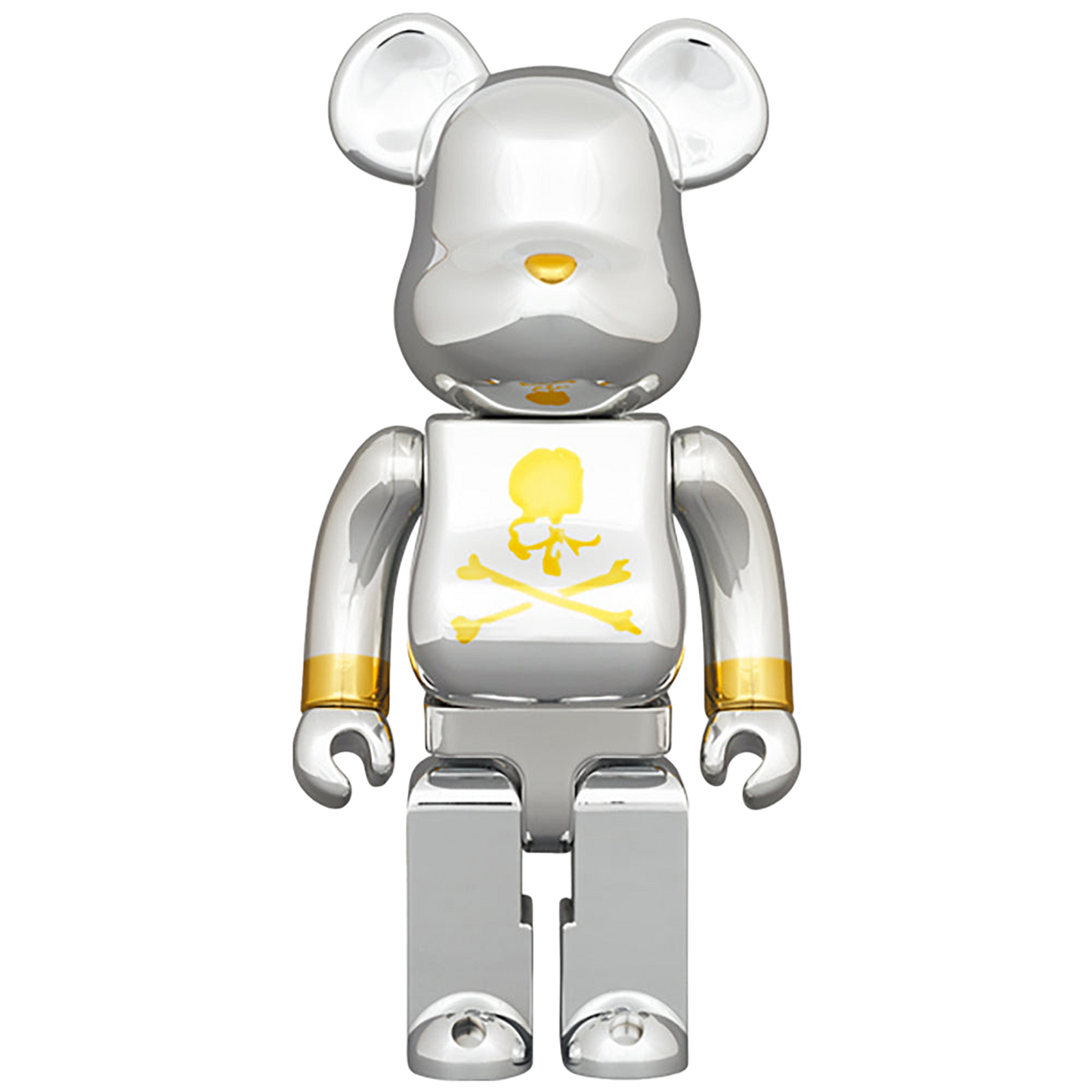 BE@RBRICK mastermind JAPAN SILVER 1000％