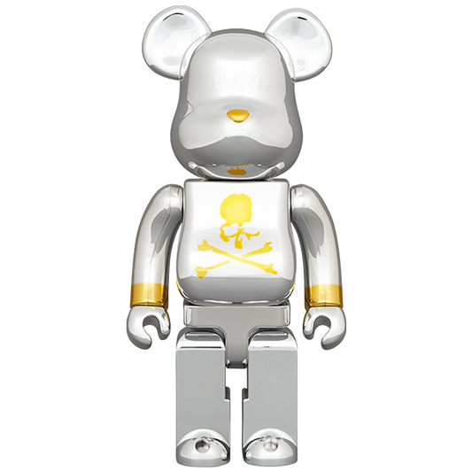 BE@RBRICK mastermind JAPAN SILVER 1000％