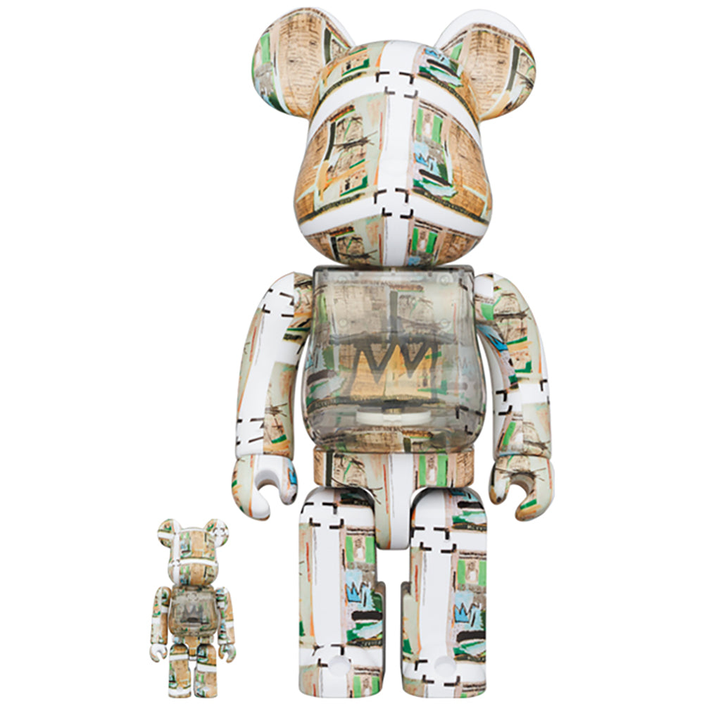 BE@RBRICK Jean-Michel Basquiat "King Pleasure" 100％ & 400％_0