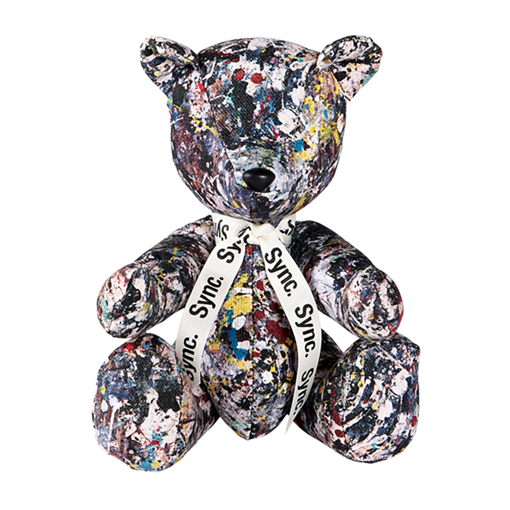 TEDDY BEAR "JACKSON POLLOCK STUDIO 2"_0
