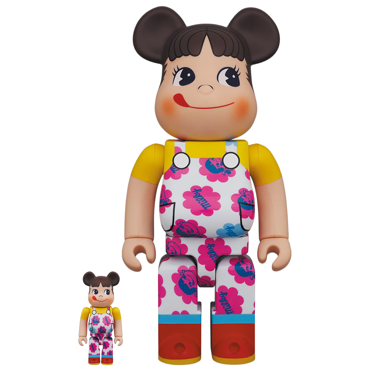 BE@RBRICK Peko-chan Milky 70th Anniversary Design 100％ & 400％