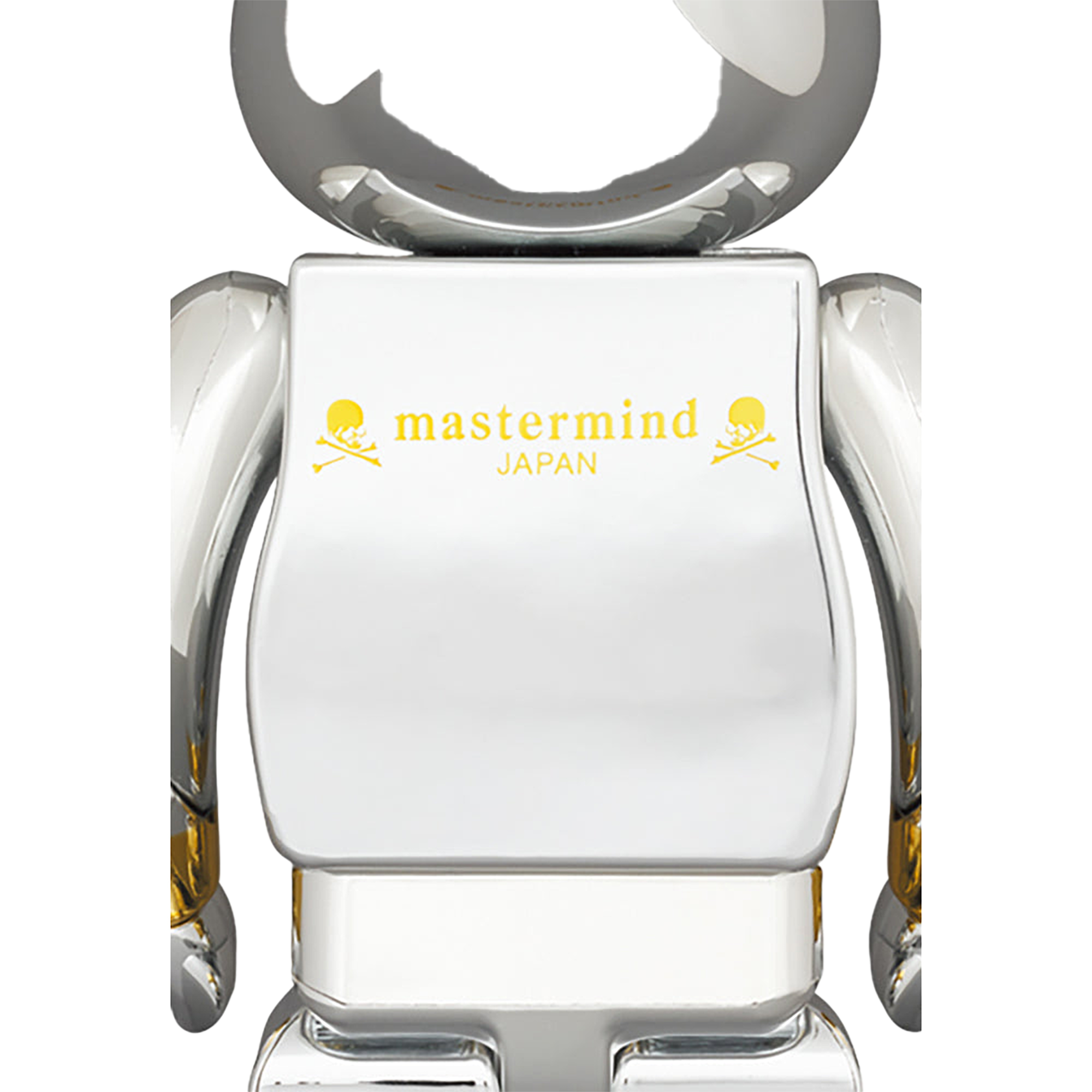 BE@RBRICK mastermind JAPAN SILVER 1000％