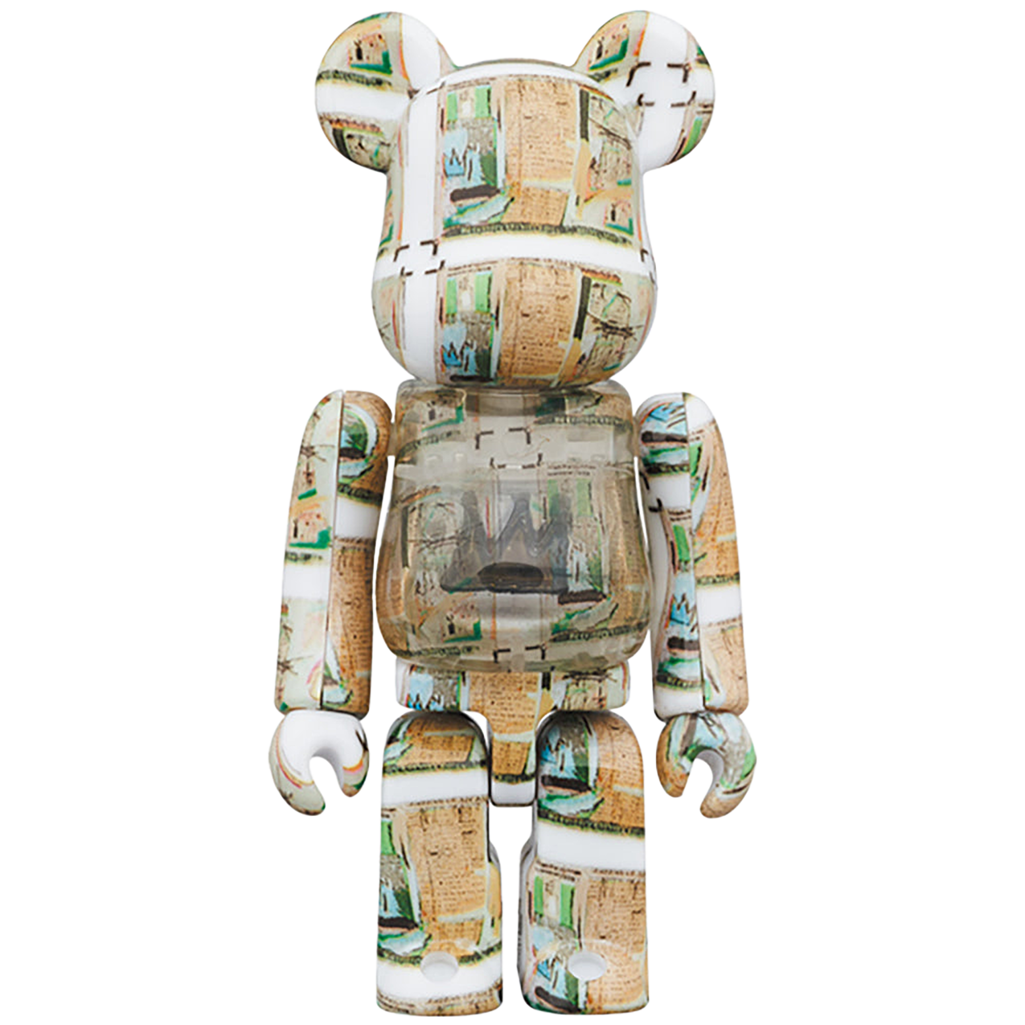 BE@RBRICK Jean-Michel Basquiat "King Pleasure" 100％ & 400％