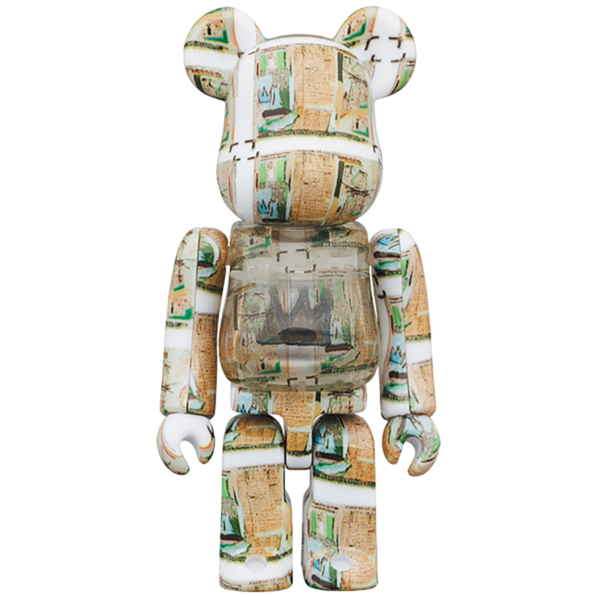 BE@RBRICK Jean-Michel Basquiat "King Pleasure" 100％ & 400％