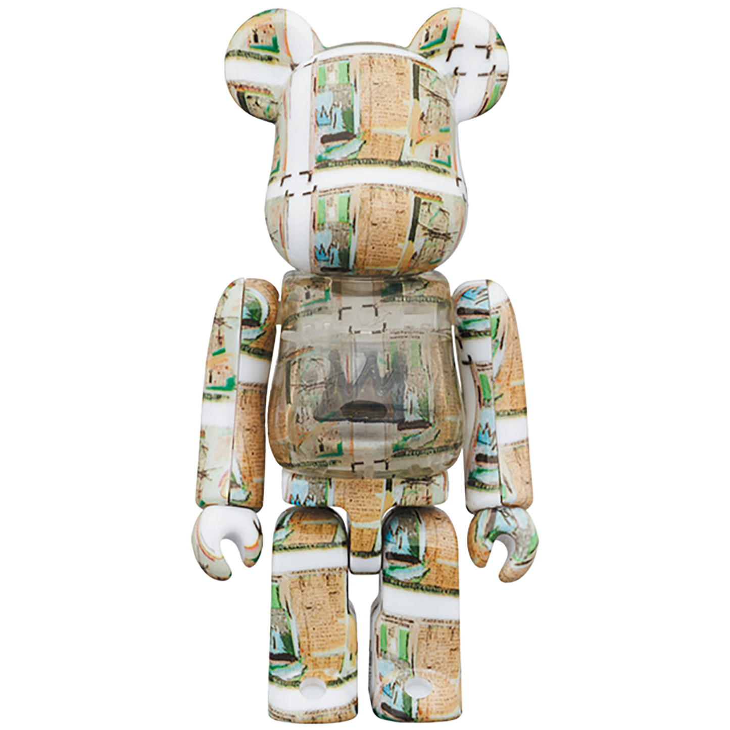 BE@RBRICK Jean-Michel Basquiat "King Pleasure" 100％ & 400％