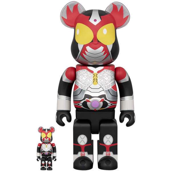 BE@RBRICK 仮面ライダーアギト シャイニングフォーム 100％ & 400