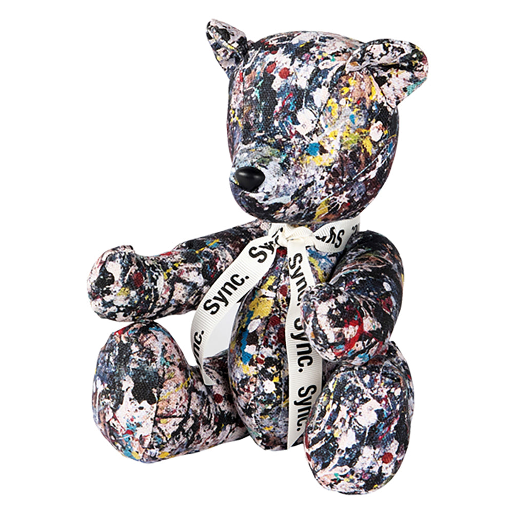 TEDDY BEAR "JACKSON POLLOCK STUDIO 2"_1