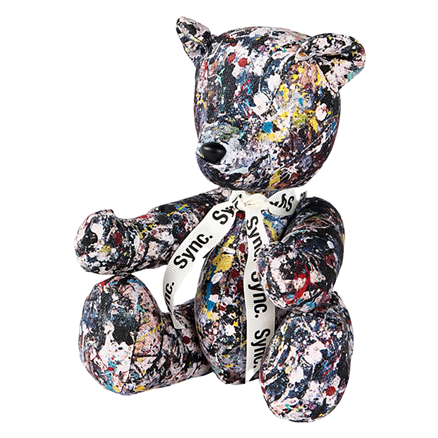 TEDDY BEAR "JACKSON POLLOCK STUDIO 2"