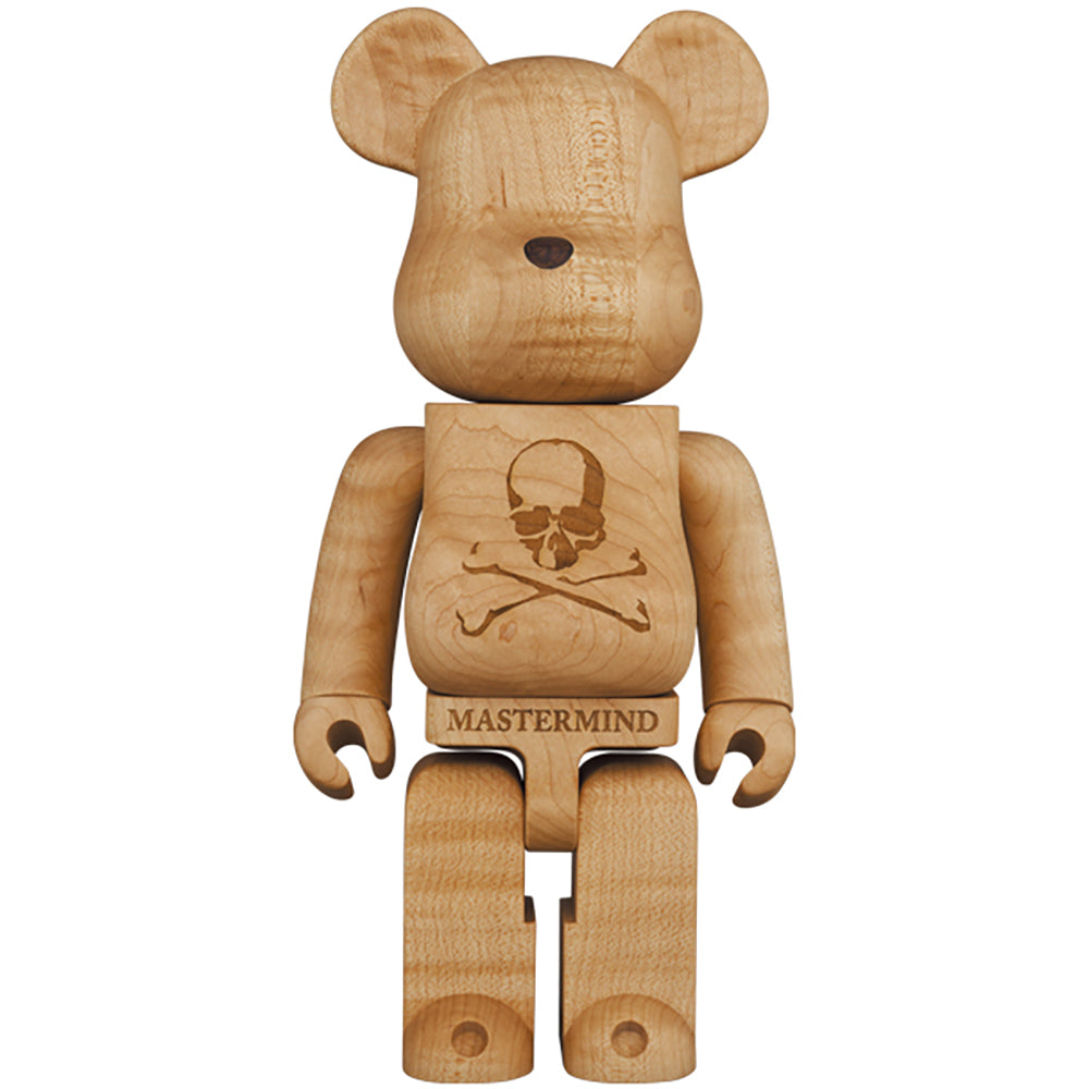 BE@RBRICK カリモク mastermind JAPAN メープル杢_0
