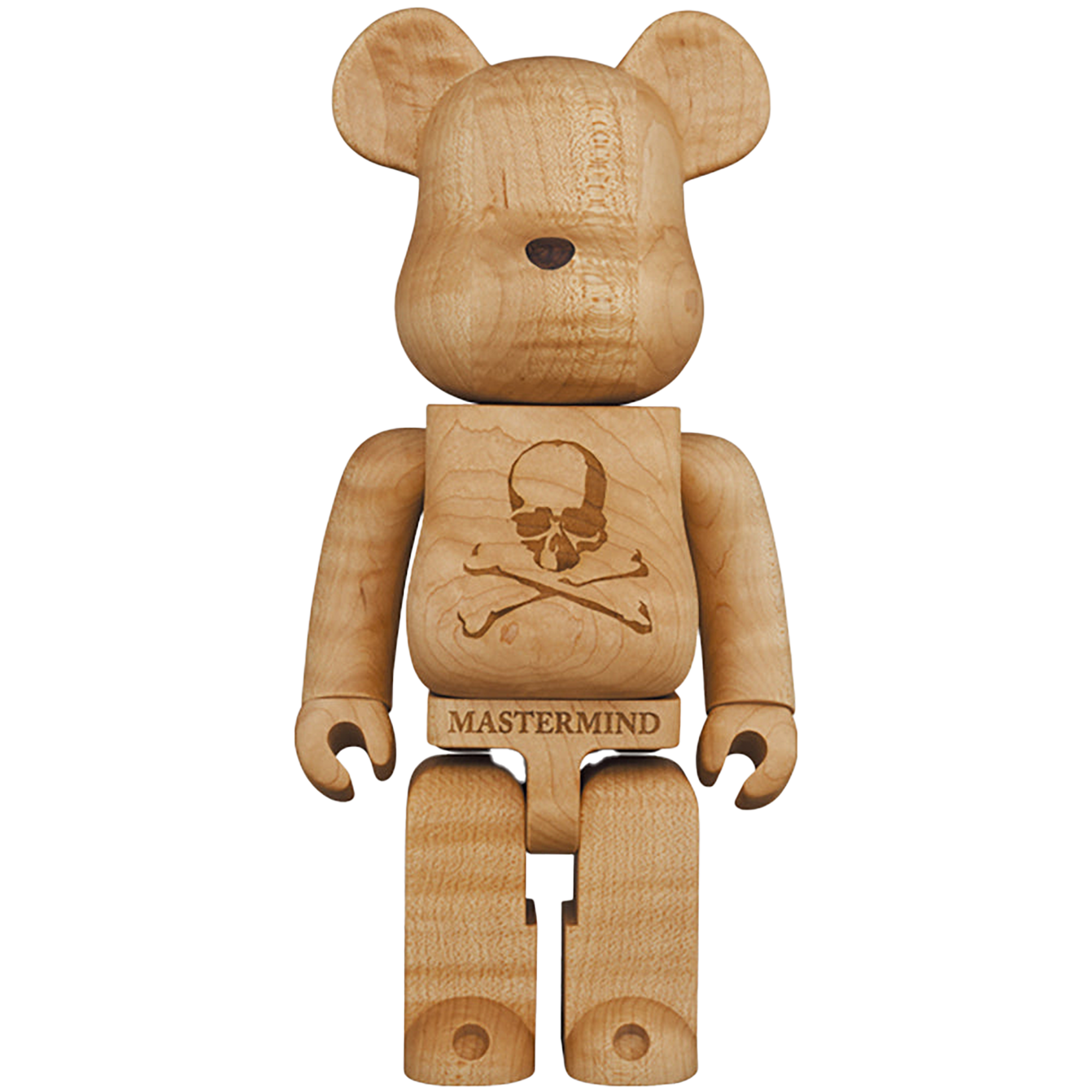 BE@RBRICK カリモク mastermind JAPAN メープル杢