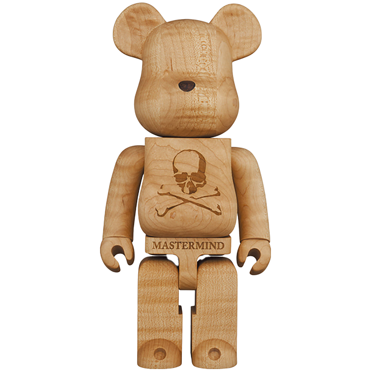 BE@RBRICK カリモク mastermind JAPAN メープル杢