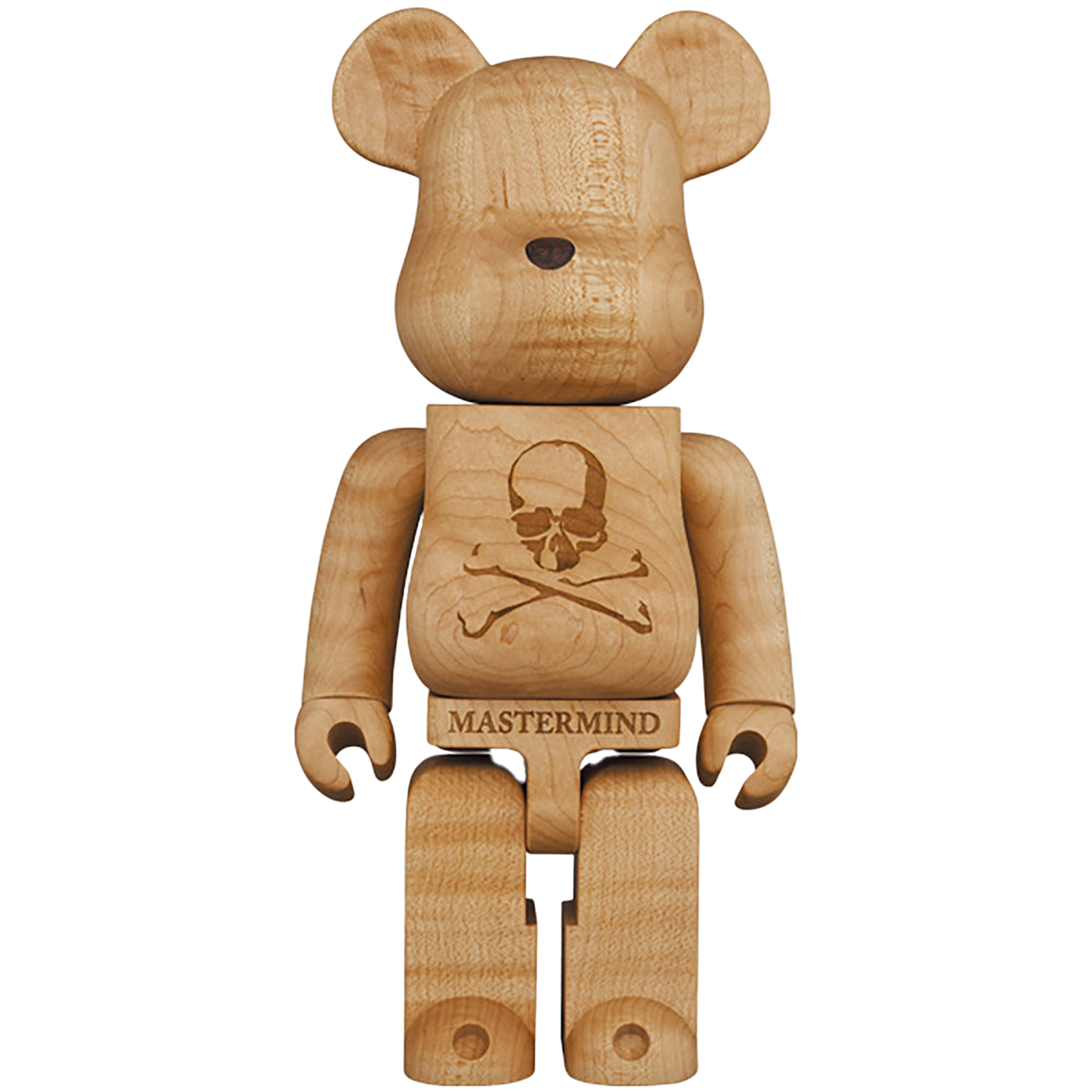BE@RBRICK カリモク mastermind JAPAN メープル杢