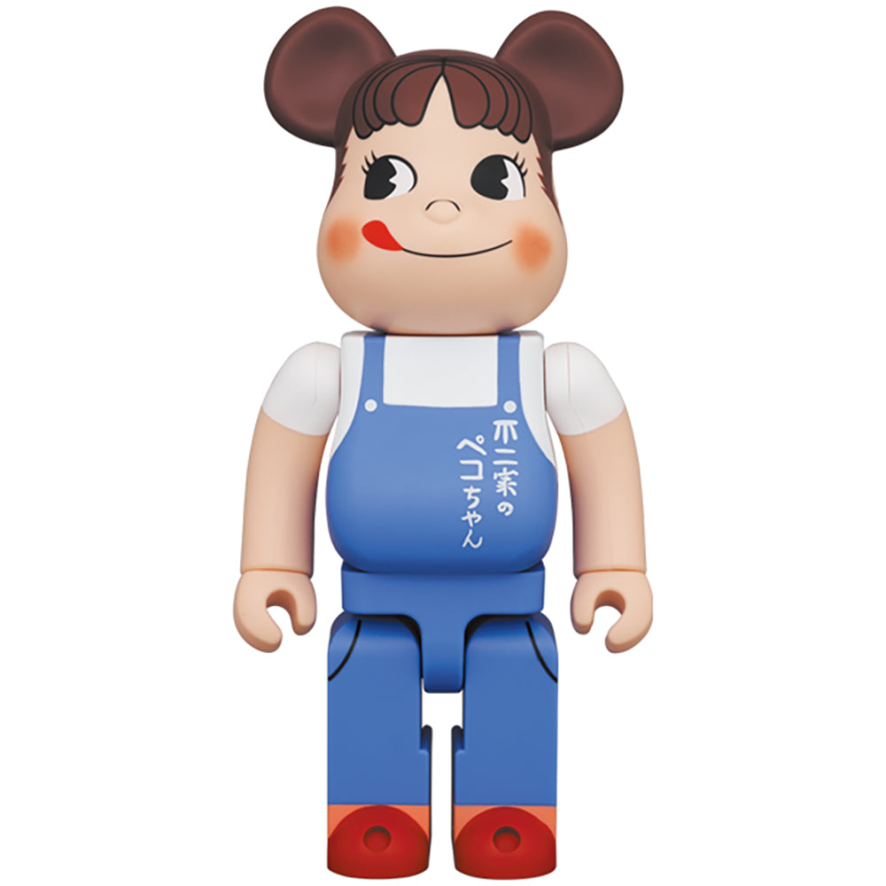 BE@RBRICK ペコちゃん The overalls girl 100％ ＆ 400％_2