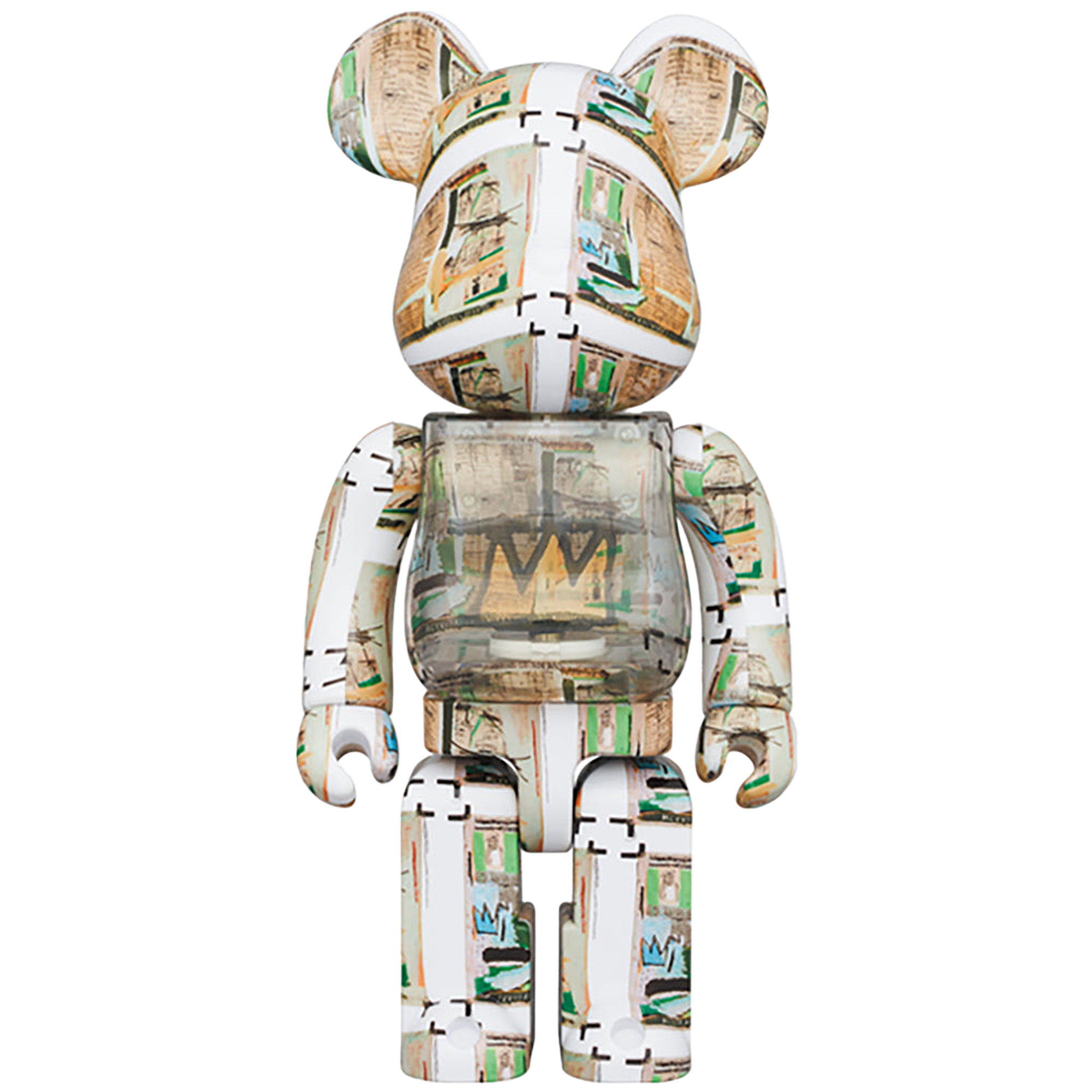 BE@RBRICK Jean-Michel Basquiat "King Pleasure" 100％ & 400％