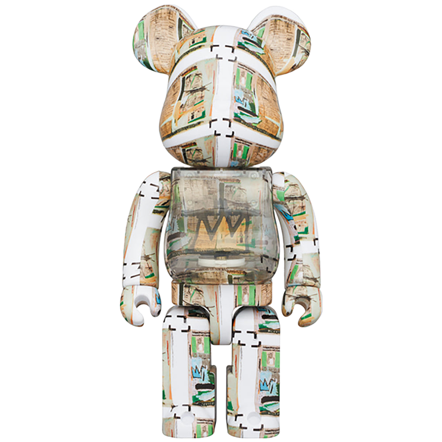 BE@RBRICK Jean-Michel Basquiat "King Pleasure" 100％ & 400％